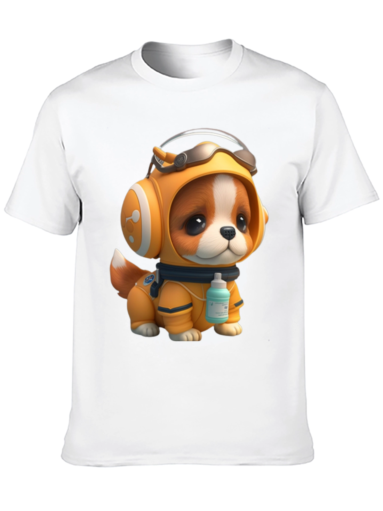 Cute Cartoon Dog Pilot T-Shirt