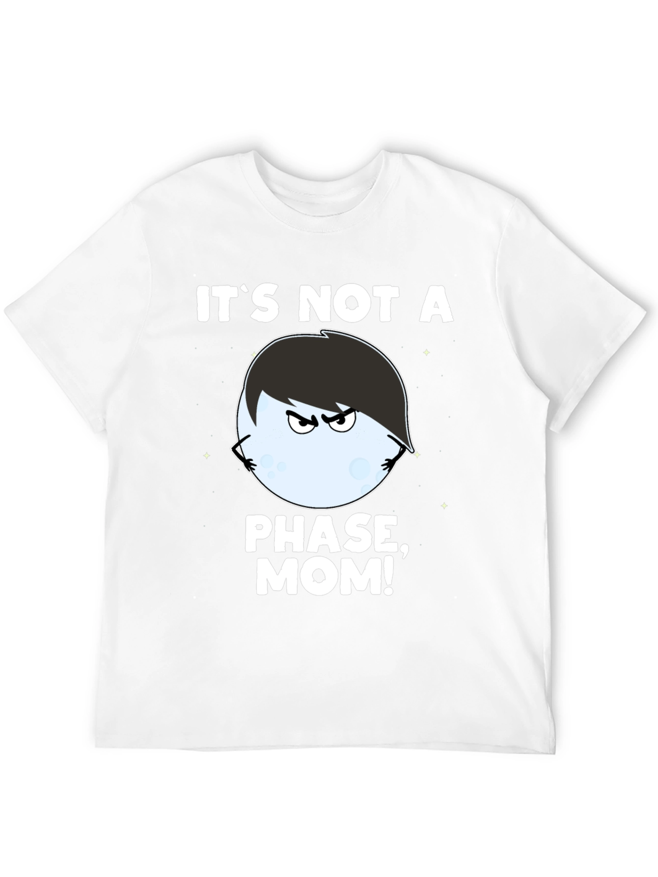 Emo Moon Phase Graphic Tee