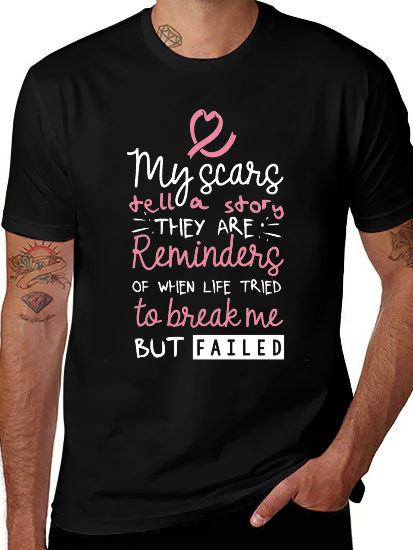 My Scars Tell A Story Graphic T-Shirt