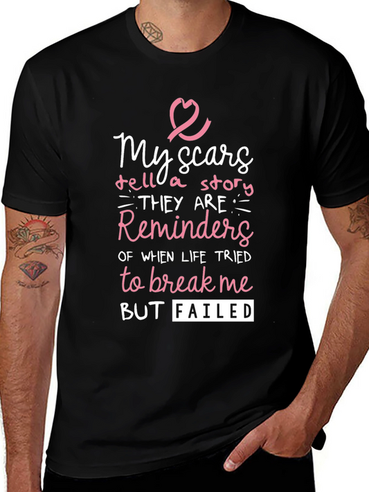My Scars Tell A Story Graphic T-Shirt