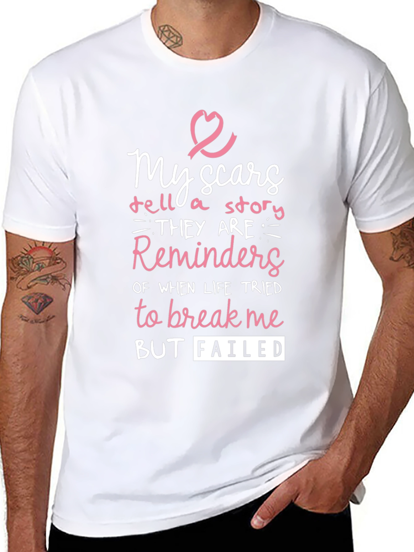 My Scars Tell A Story Graphic T-Shirt