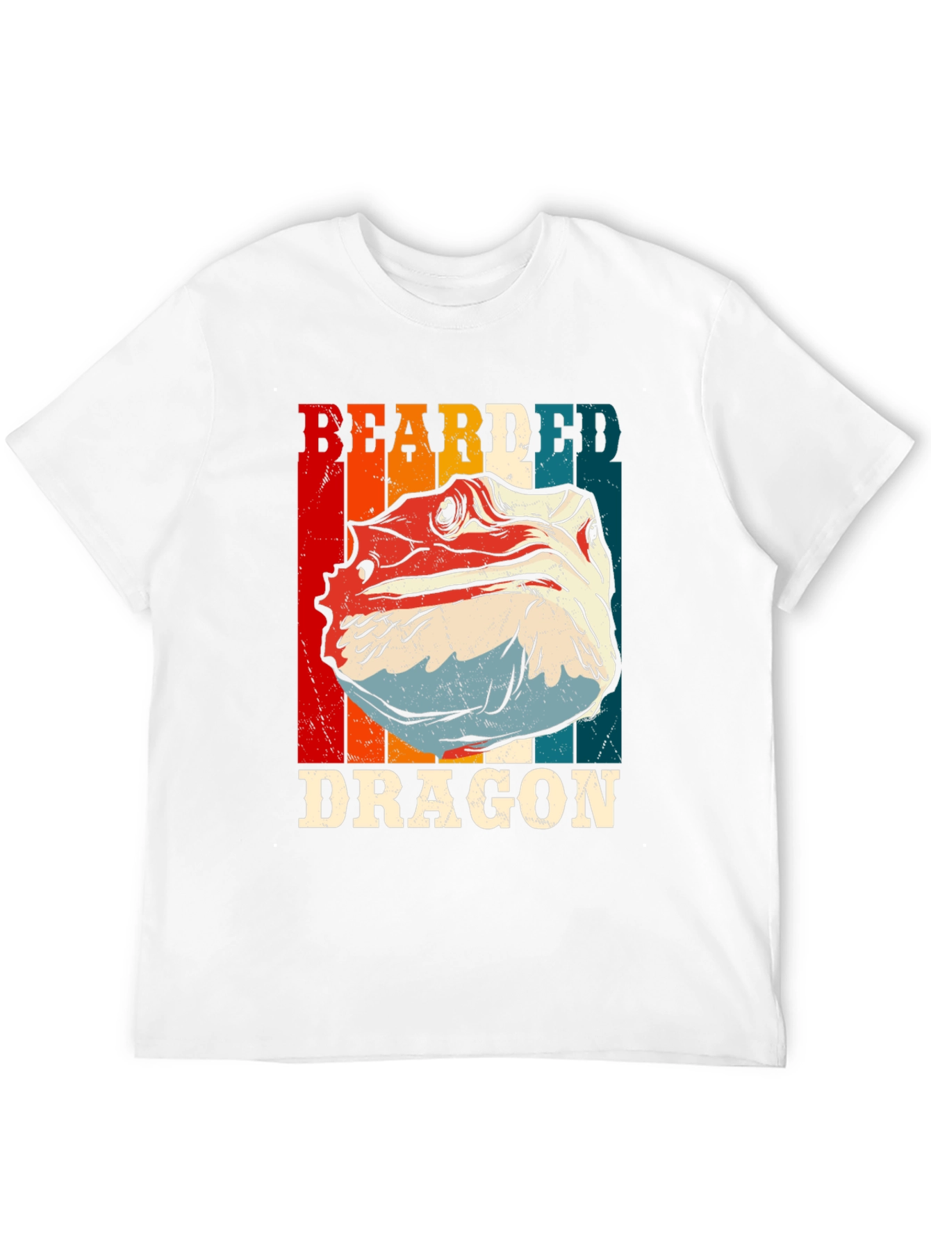 Bearded Dragon Graphic T-Shirt - Cool Reptile Tee