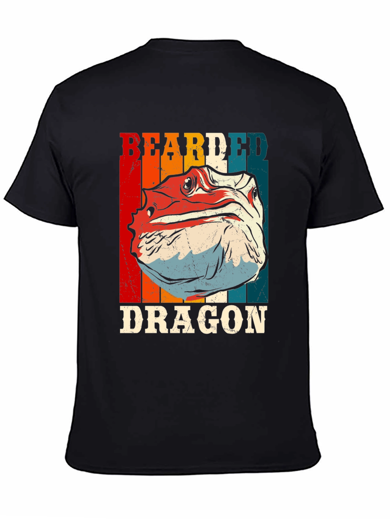 Bearded Dragon Graphic T-Shirt - Cool Reptile Tee