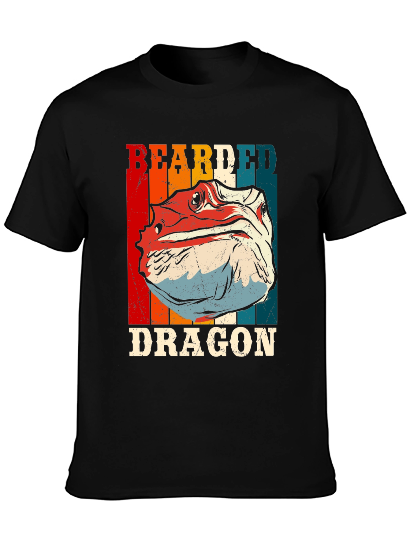 Bearded Dragon Graphic T-Shirt - Cool Reptile Tee