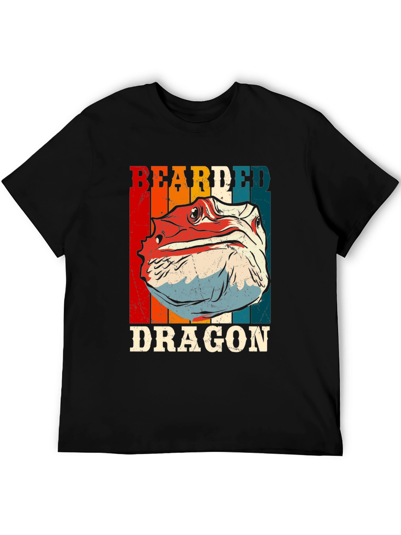 Bearded Dragon Graphic T-Shirt - Cool Reptile Tee