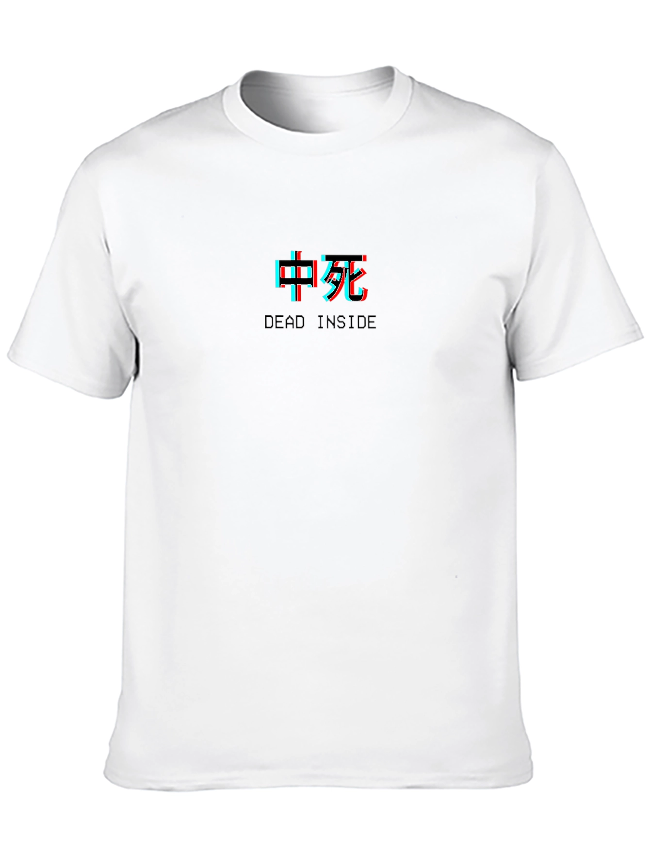 Dead Inside Graphic Tee - Black Crew Neck T-Shirt
