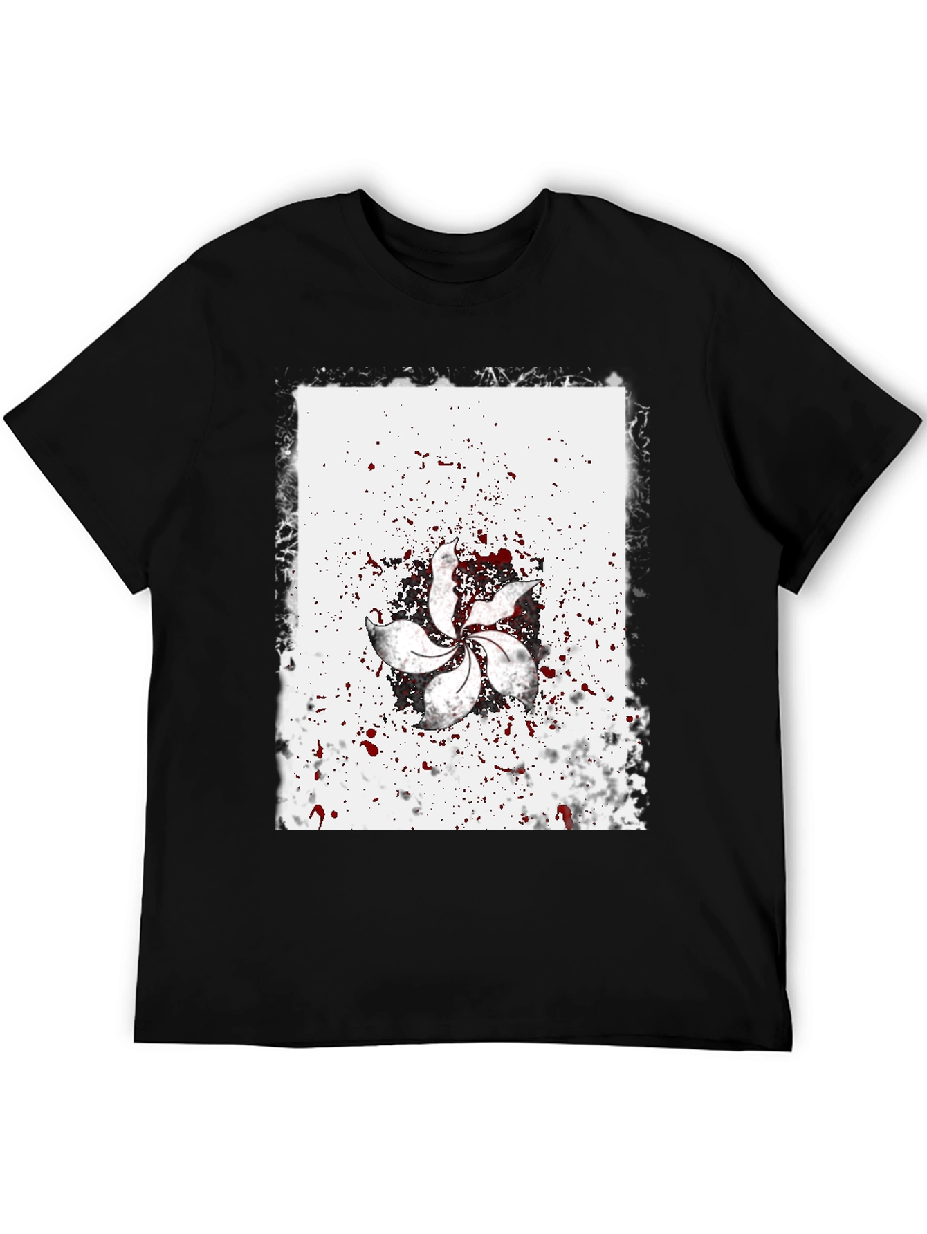 Statement Graphic Tee - Hong Kong Bauhinia Flower