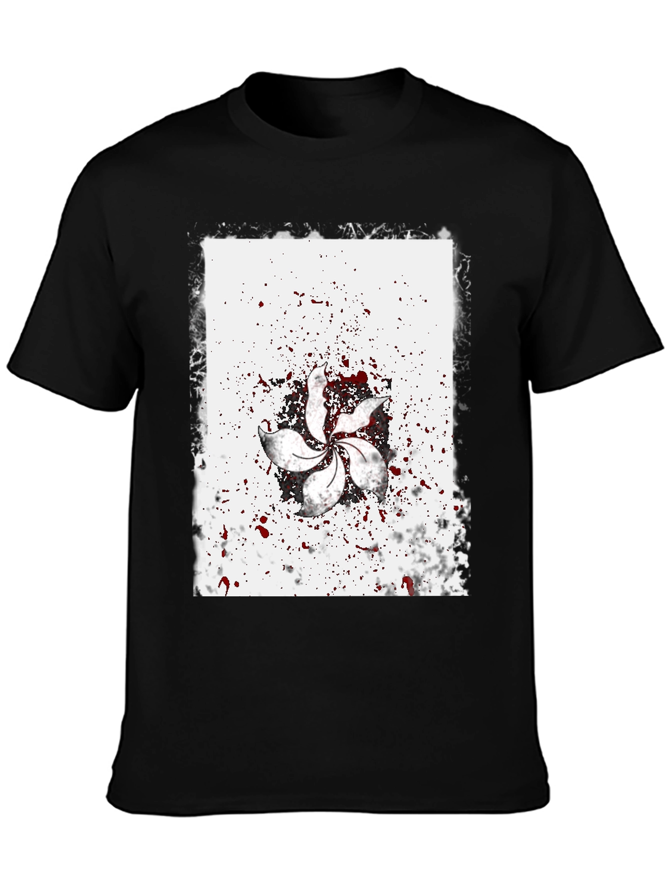 Statement Graphic Tee - Hong Kong Bauhinia Flower