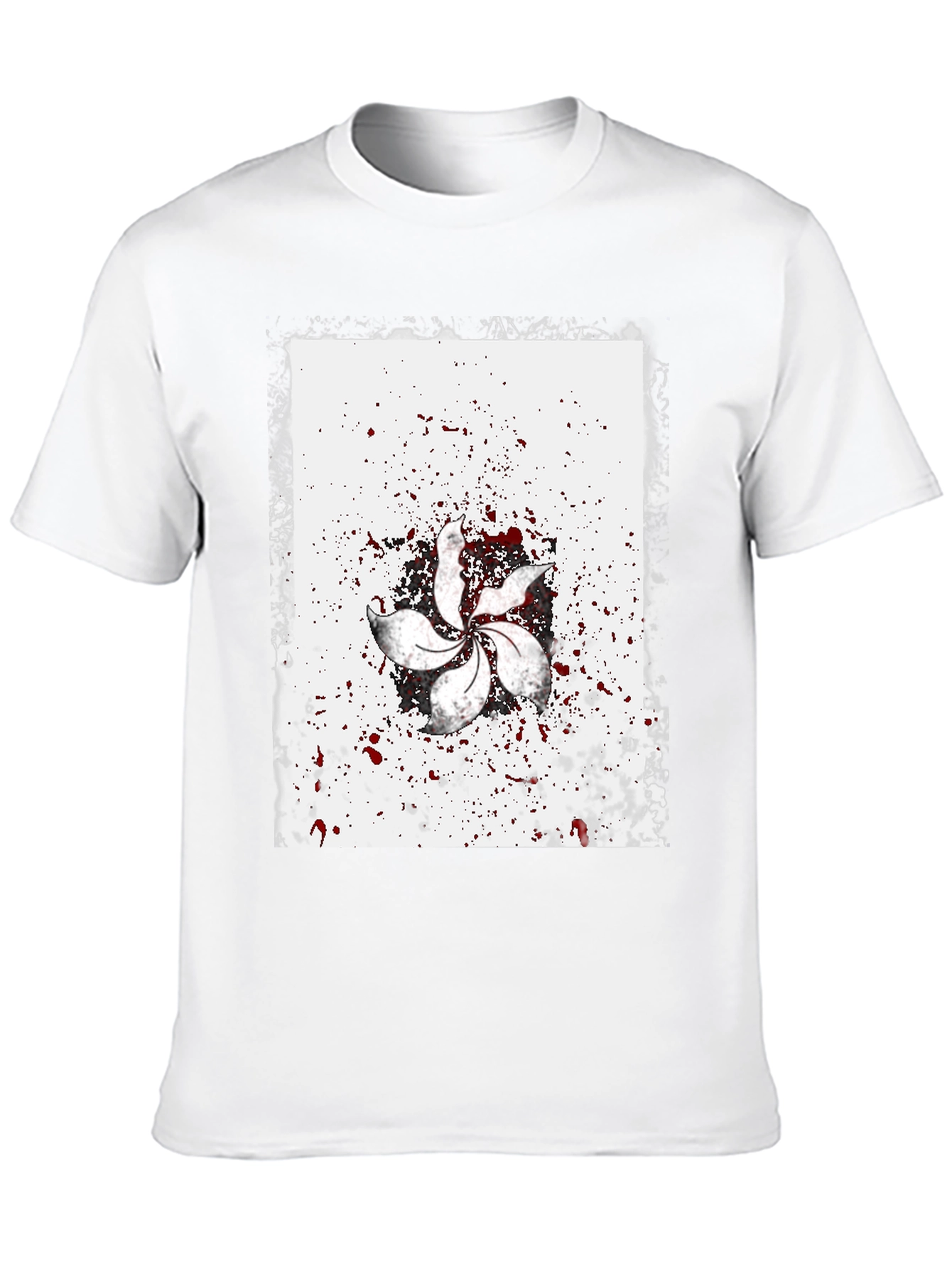 Statement Graphic Tee - Hong Kong Bauhinia Flower