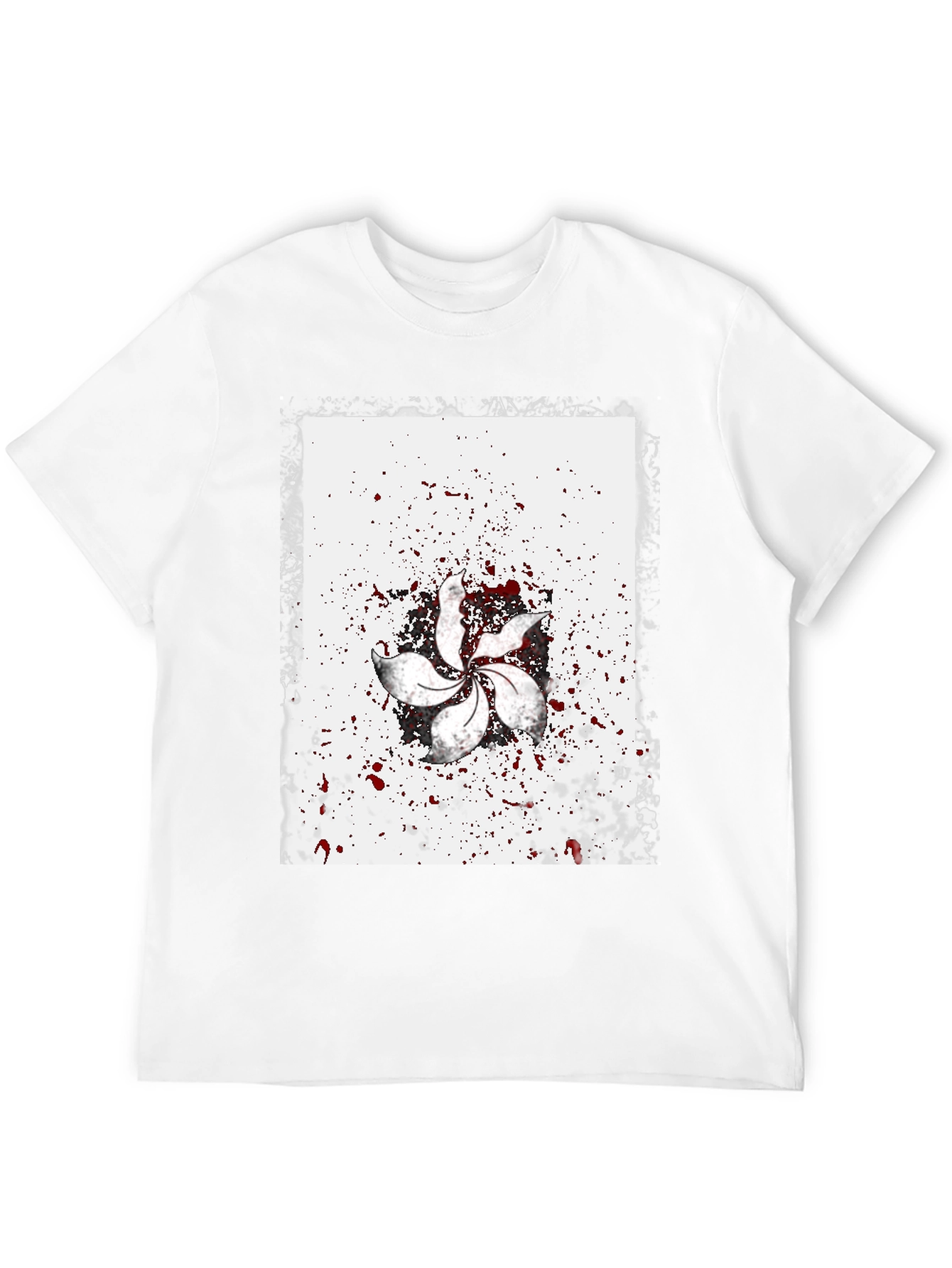 Statement Graphic Tee - Hong Kong Bauhinia Flower
