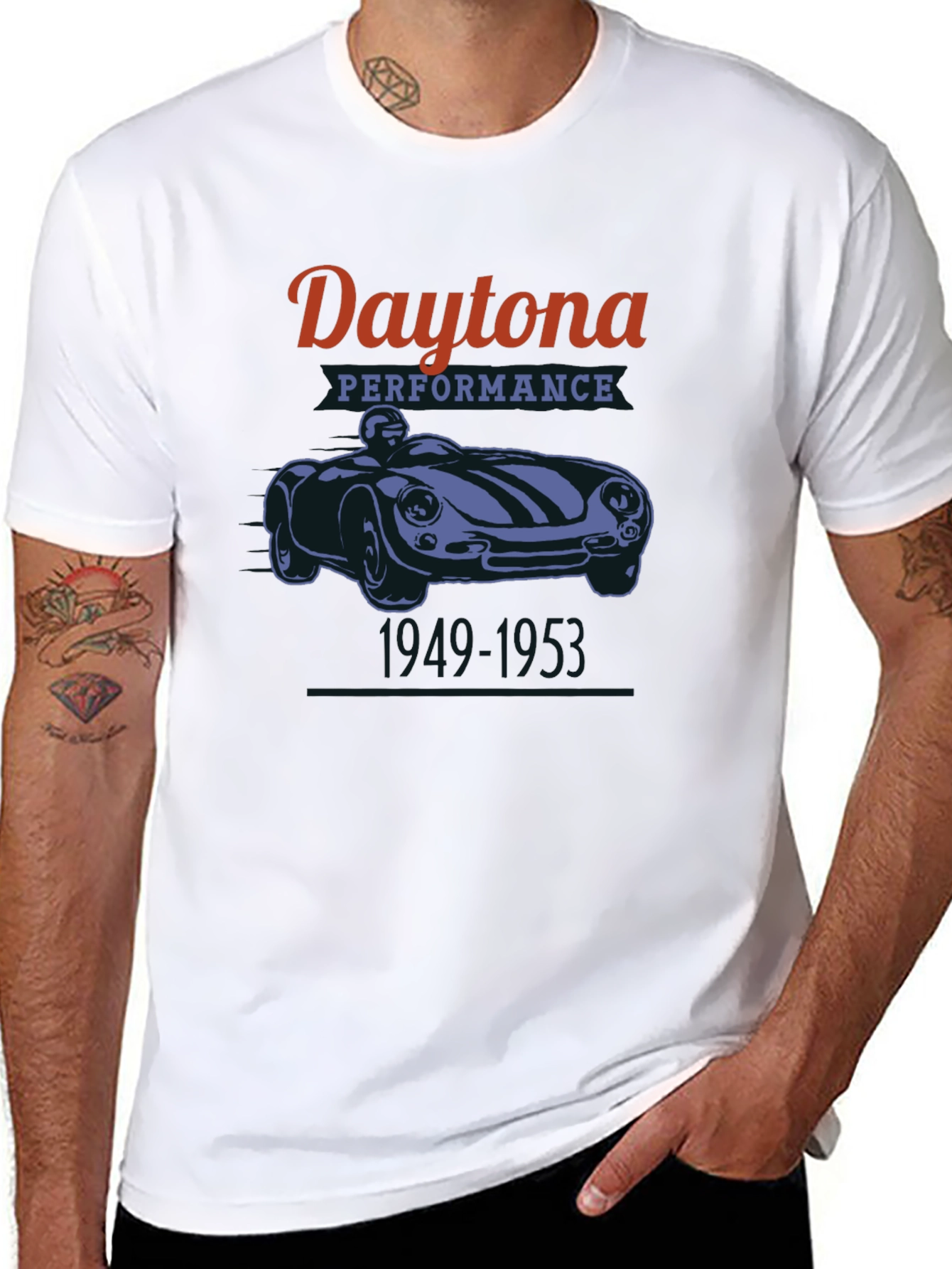Daytona Performance Car Graphic T-Shirt