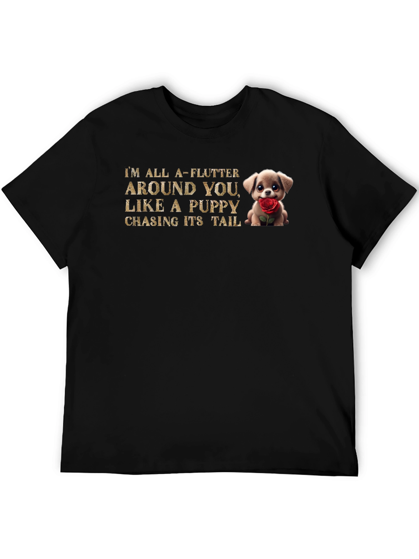 Puppy Love T-Shirt - All a-Flutter Around You