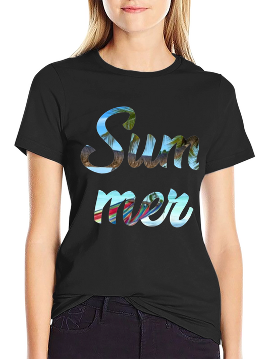 Summer Graphic Tee - Beach Vibes T-Shirt