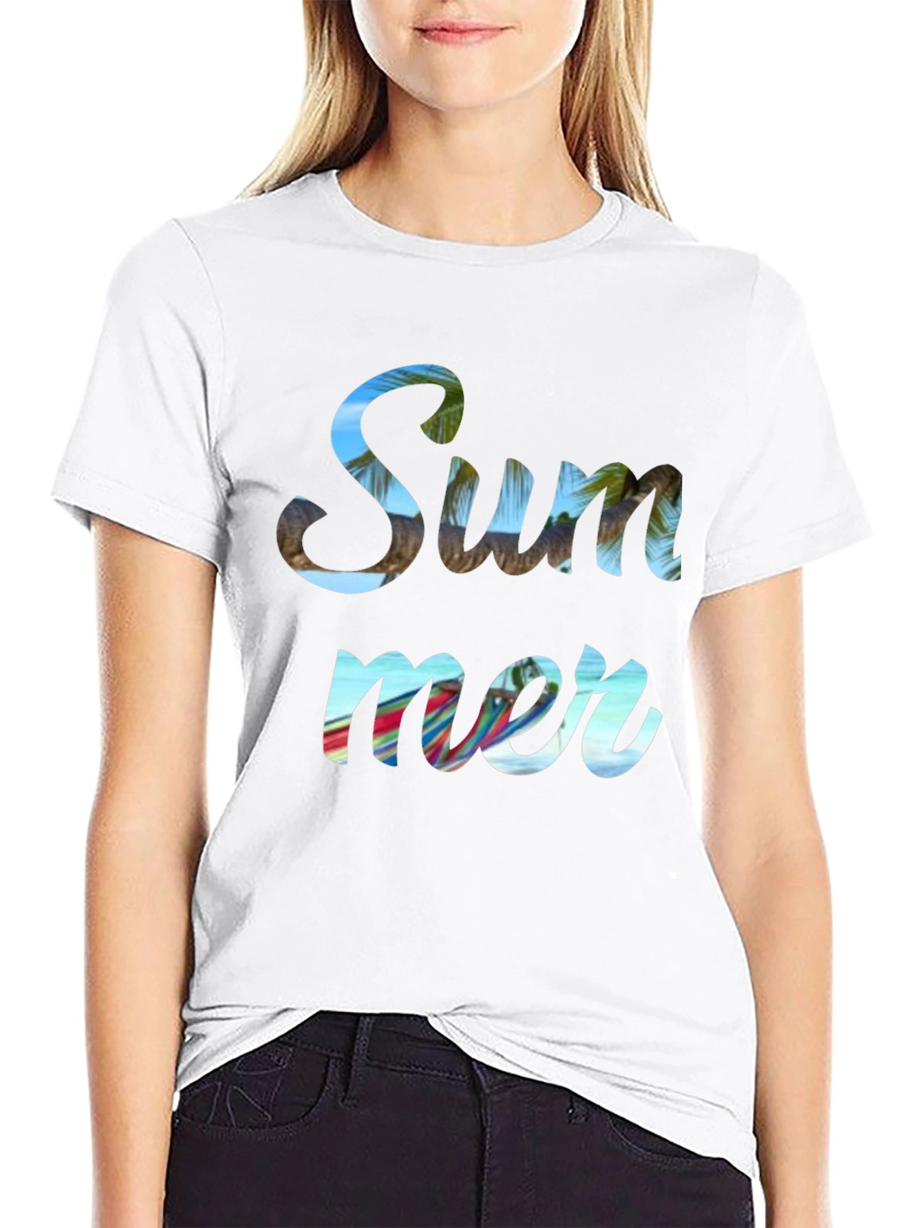 Summer Graphic Tee - Beach Vibes T-Shirt