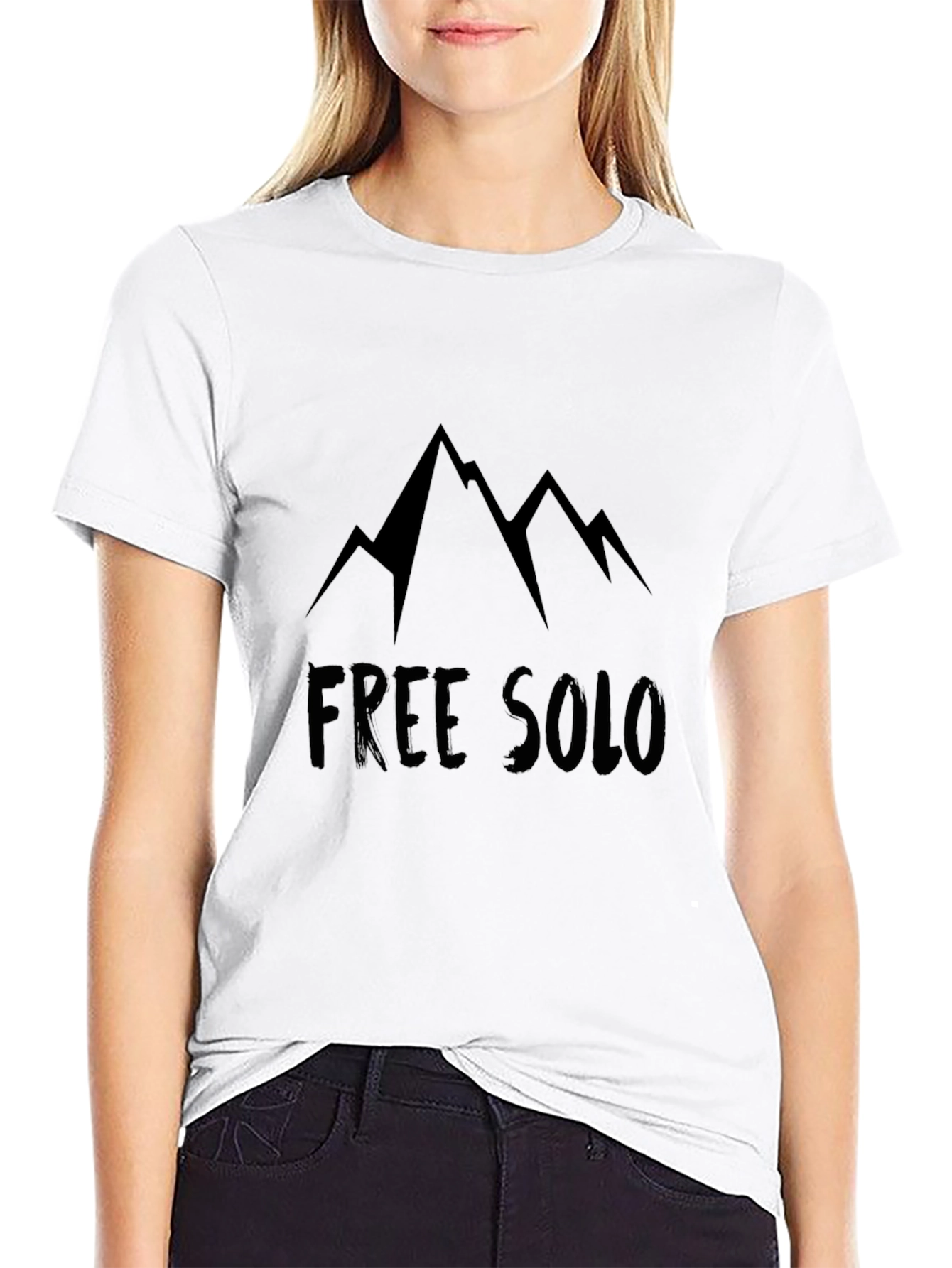 Free Solo Mountain T-Shirt - Adventure Ready
