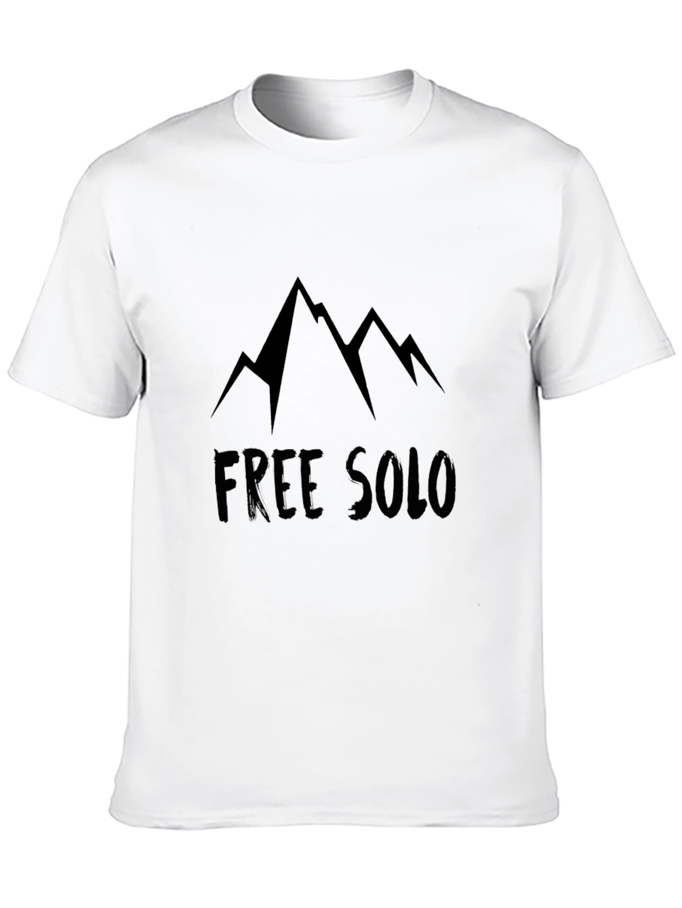 Free Solo Mountain T-Shirt - Adventure Ready