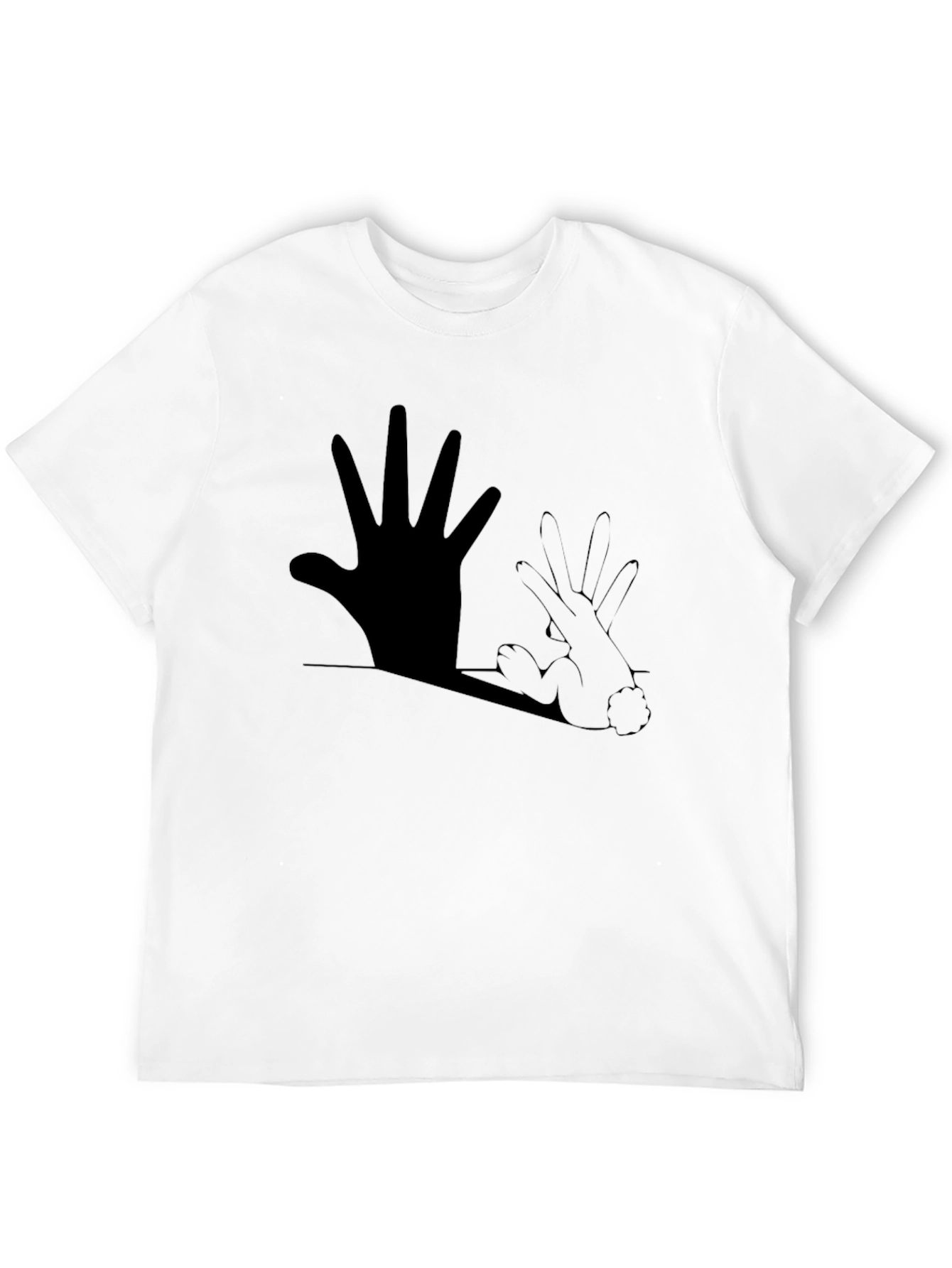 Hand Shadow Bunny T-Shirt