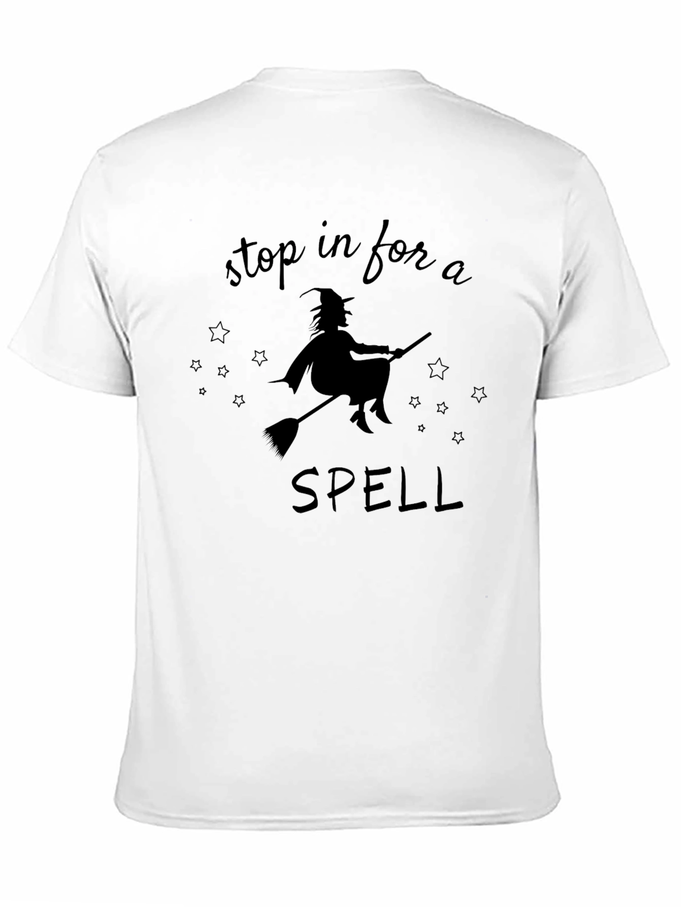 Stop in for a Spell Black T-Shirt