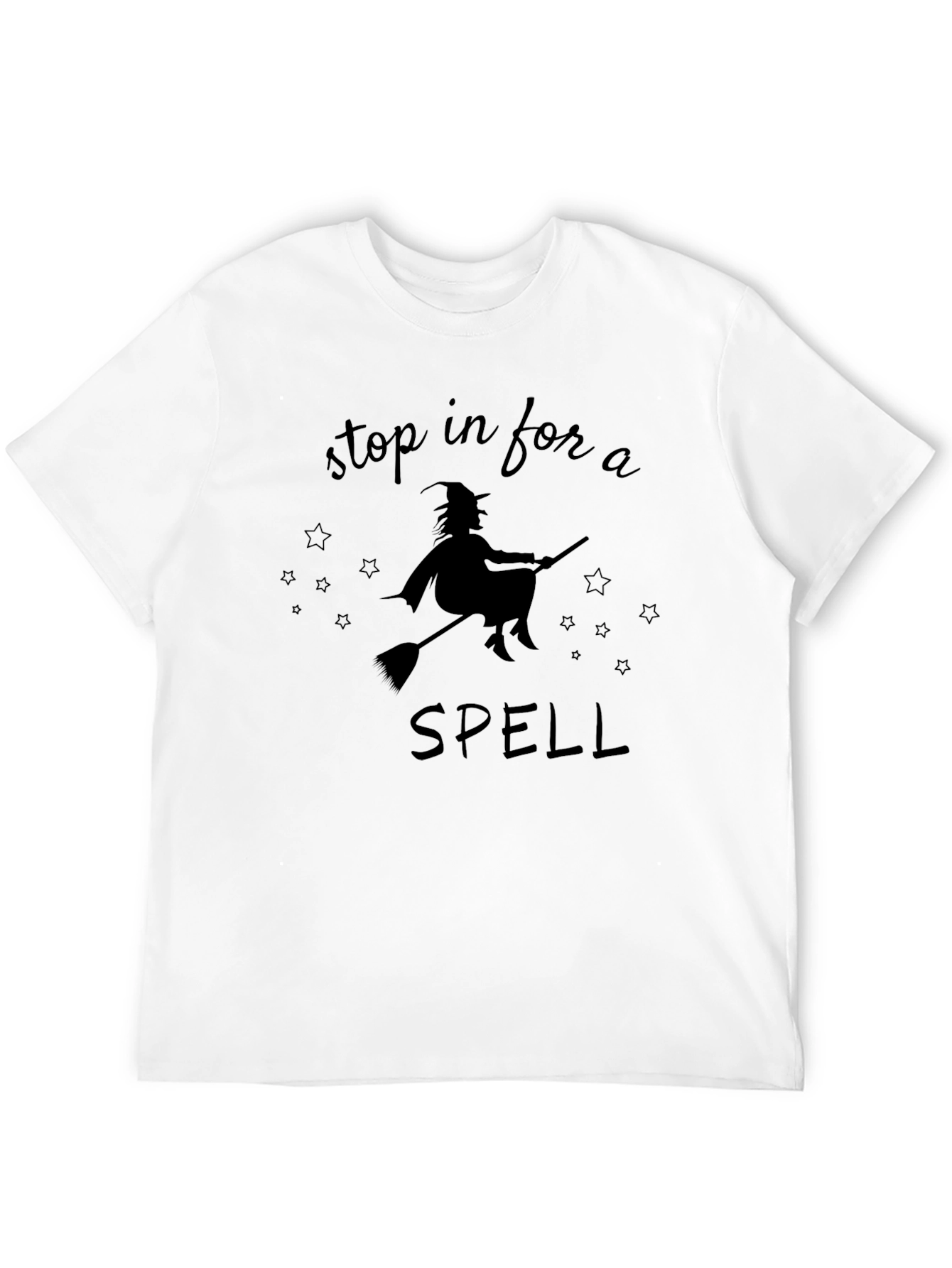 Stop in for a Spell Black T-Shirt