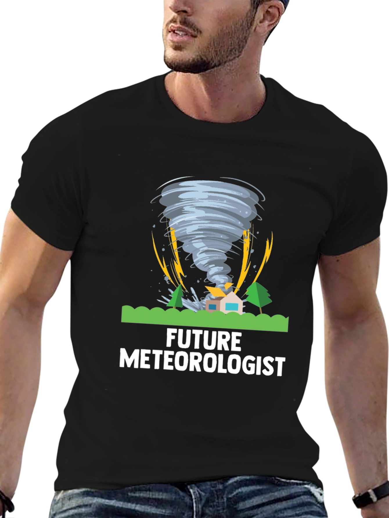 Future Meteorologist Tornado Graphic T-Shirt