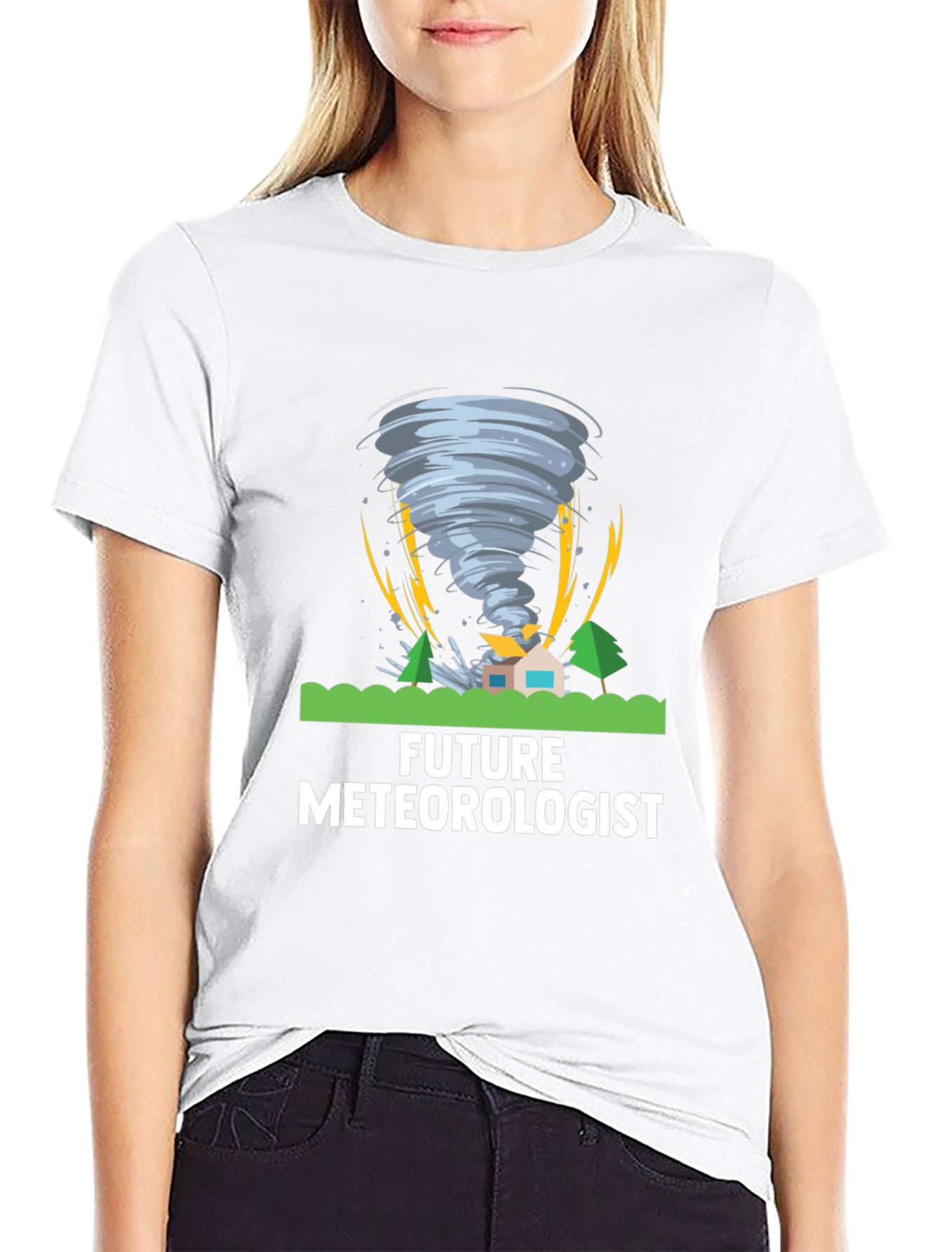 Future Meteorologist Tornado Graphic T-Shirt