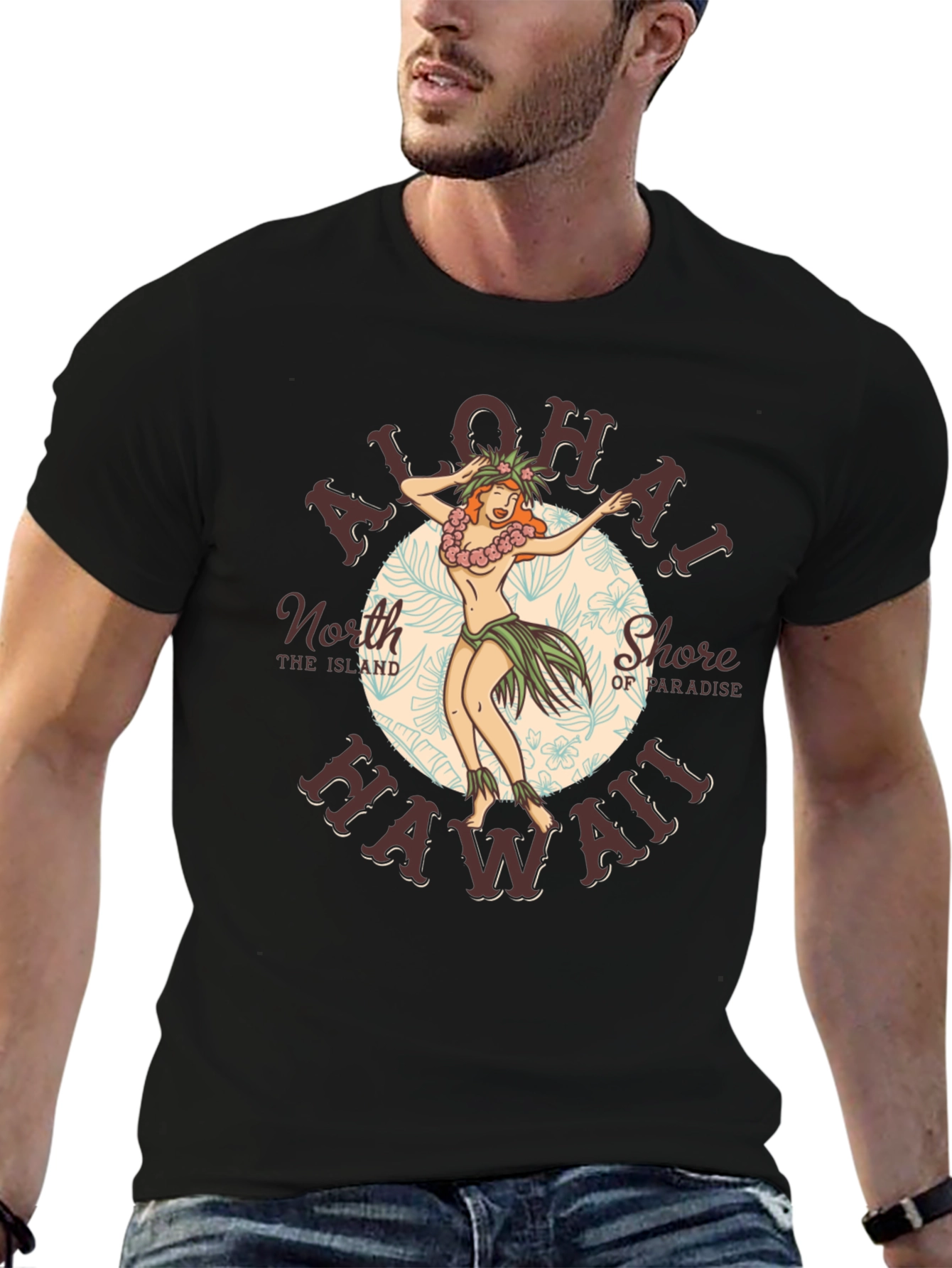 Aloha Hawaii Graphic T-Shirt