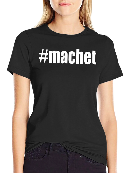 #machet Graphic T-Shirt - Trendy Casual Tee
