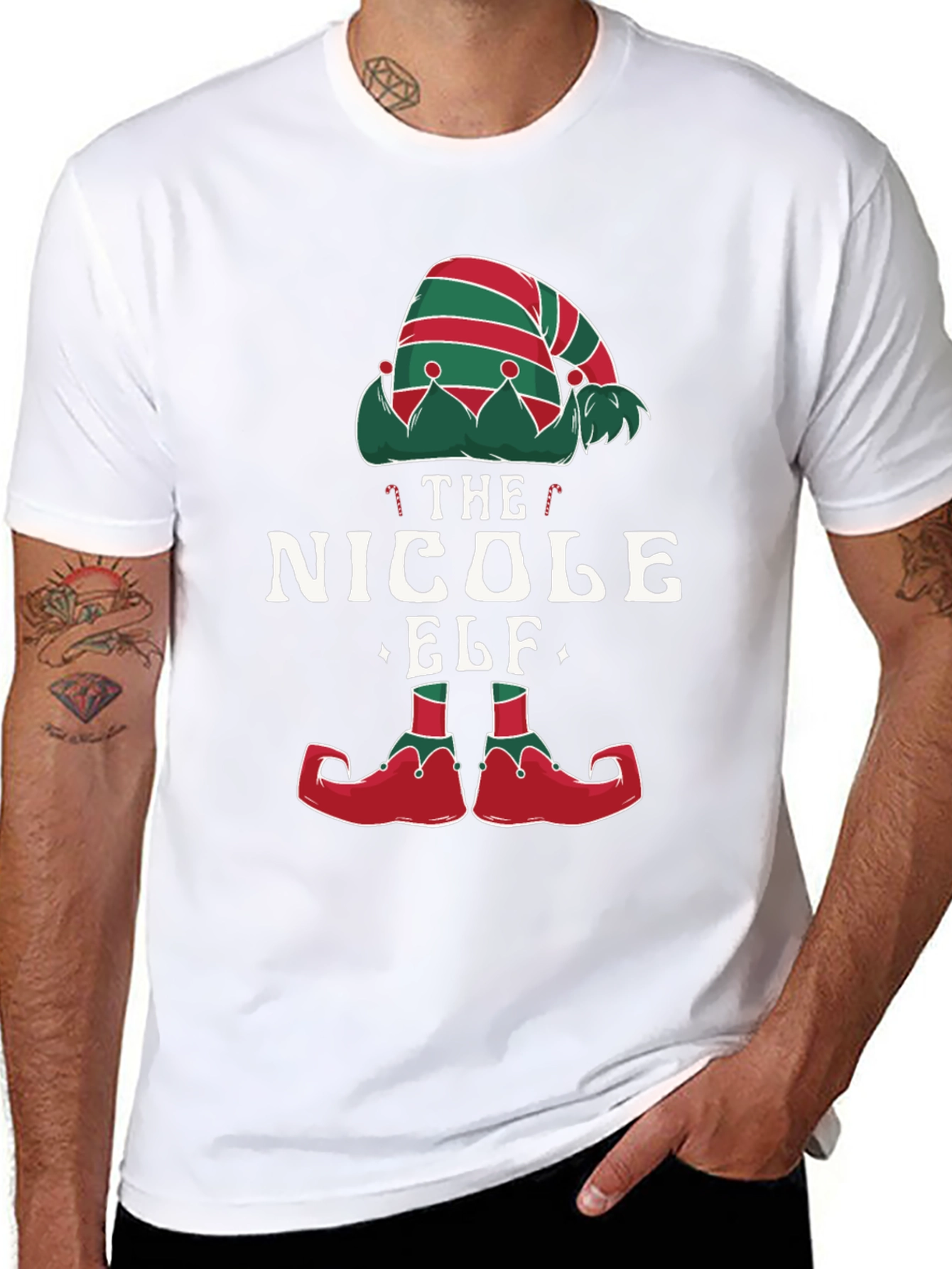 Nicole the Elf Christmas T-Shirt