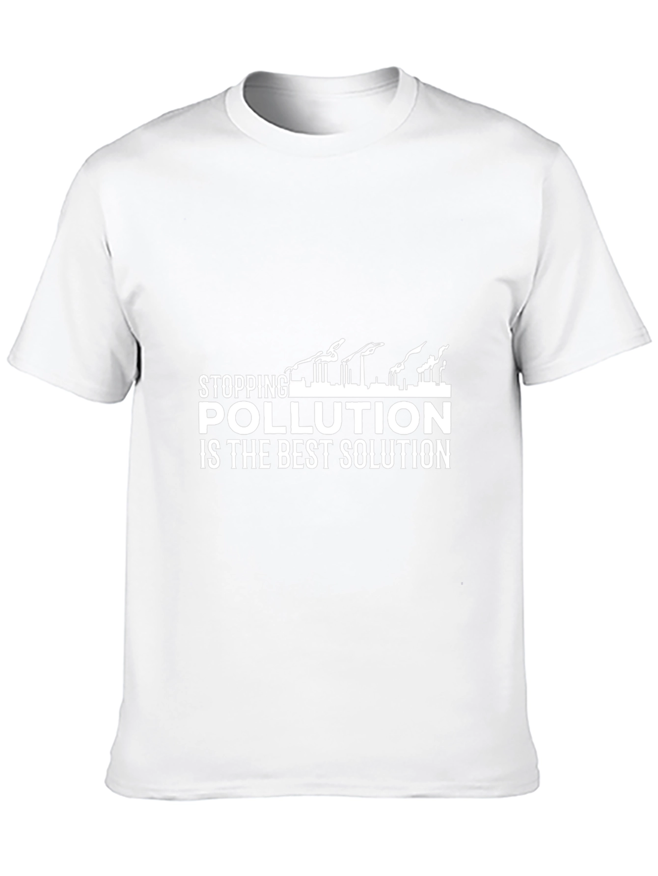 Stop Pollution T-Shirt - Eco-Friendly Fashion