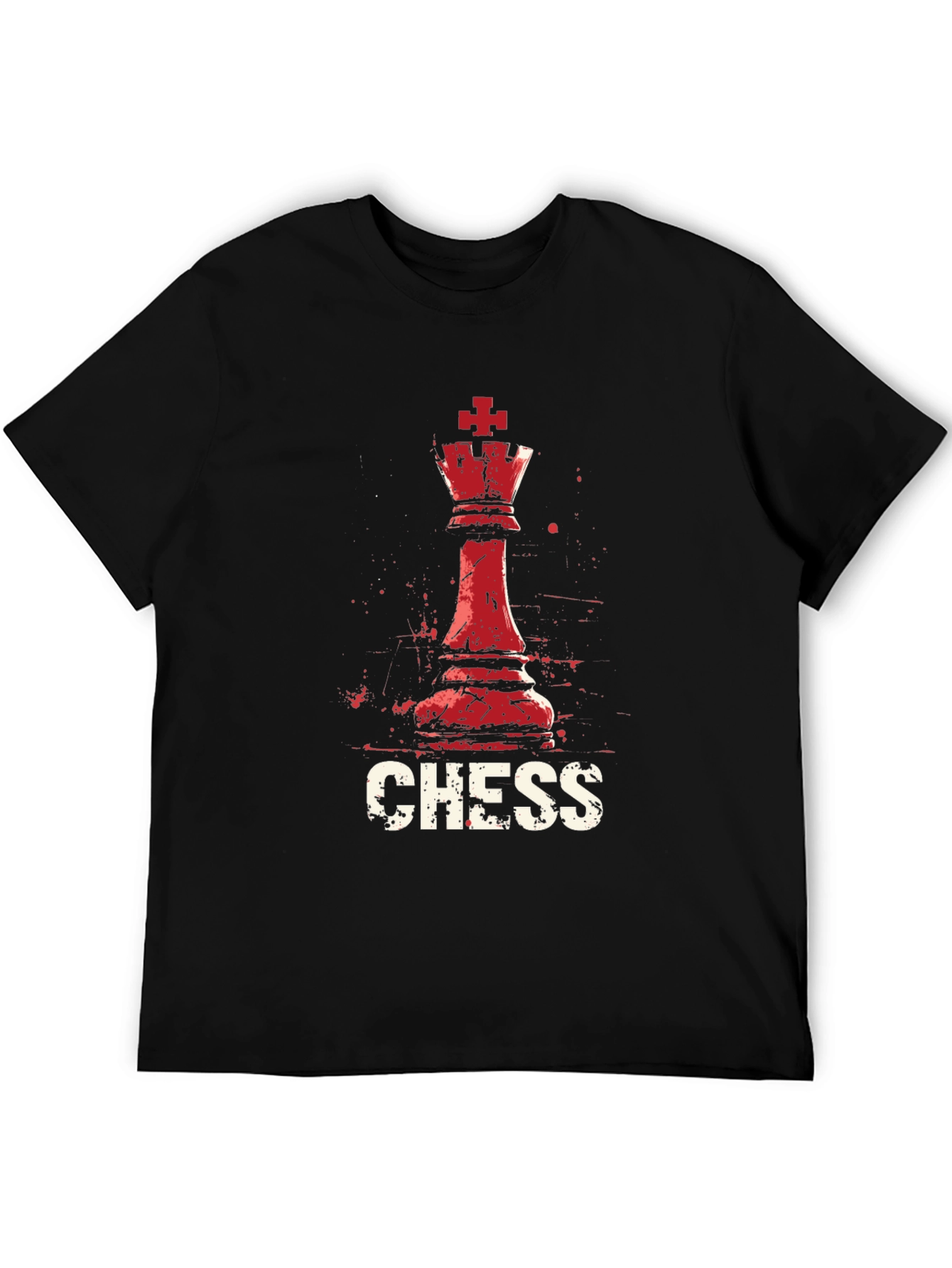 Chess King Graphic Tee - Stylish Game Lover Shirt