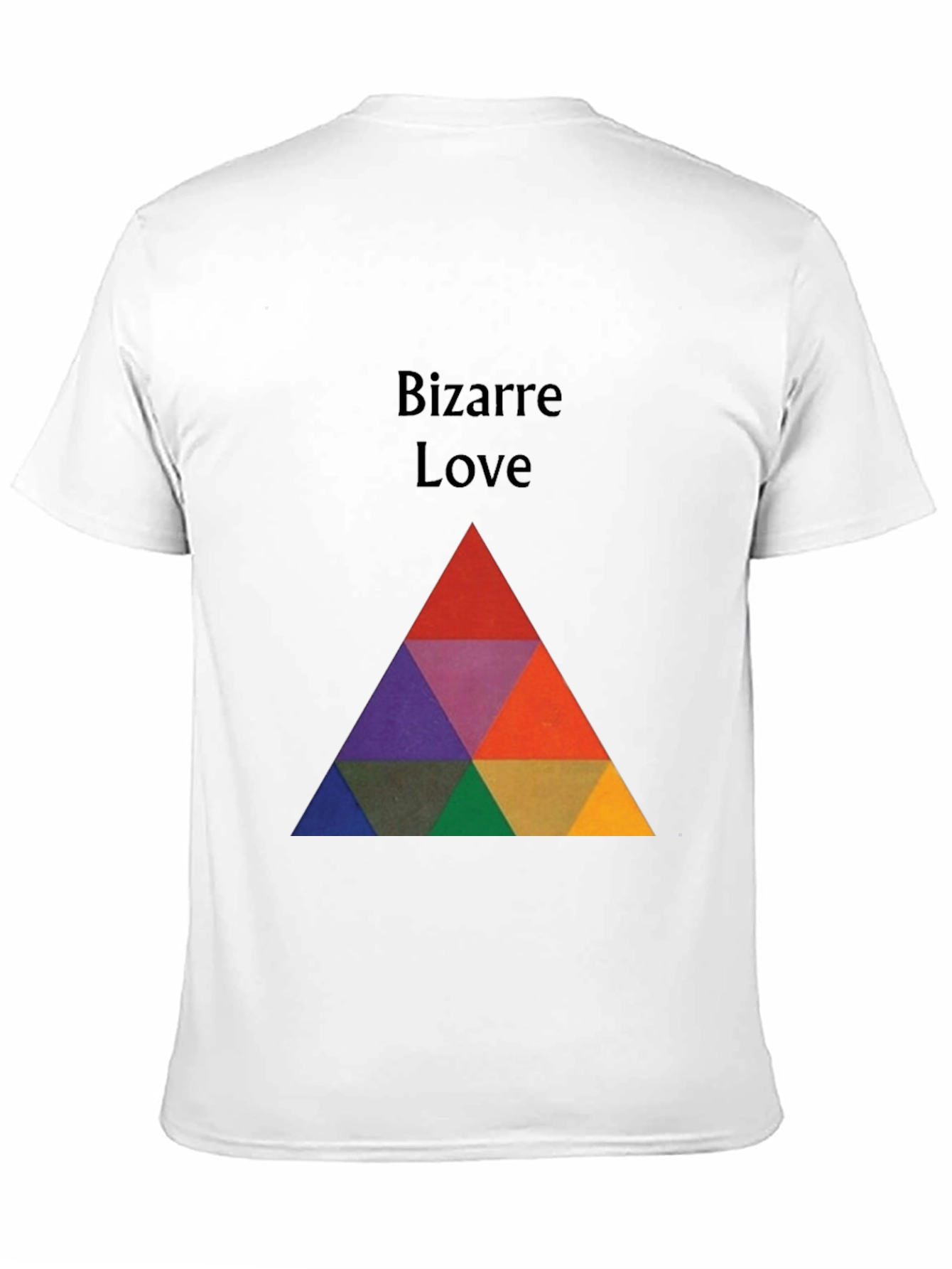 Bizarre Love Graphic Tee - Modern Geometric T-Shirt