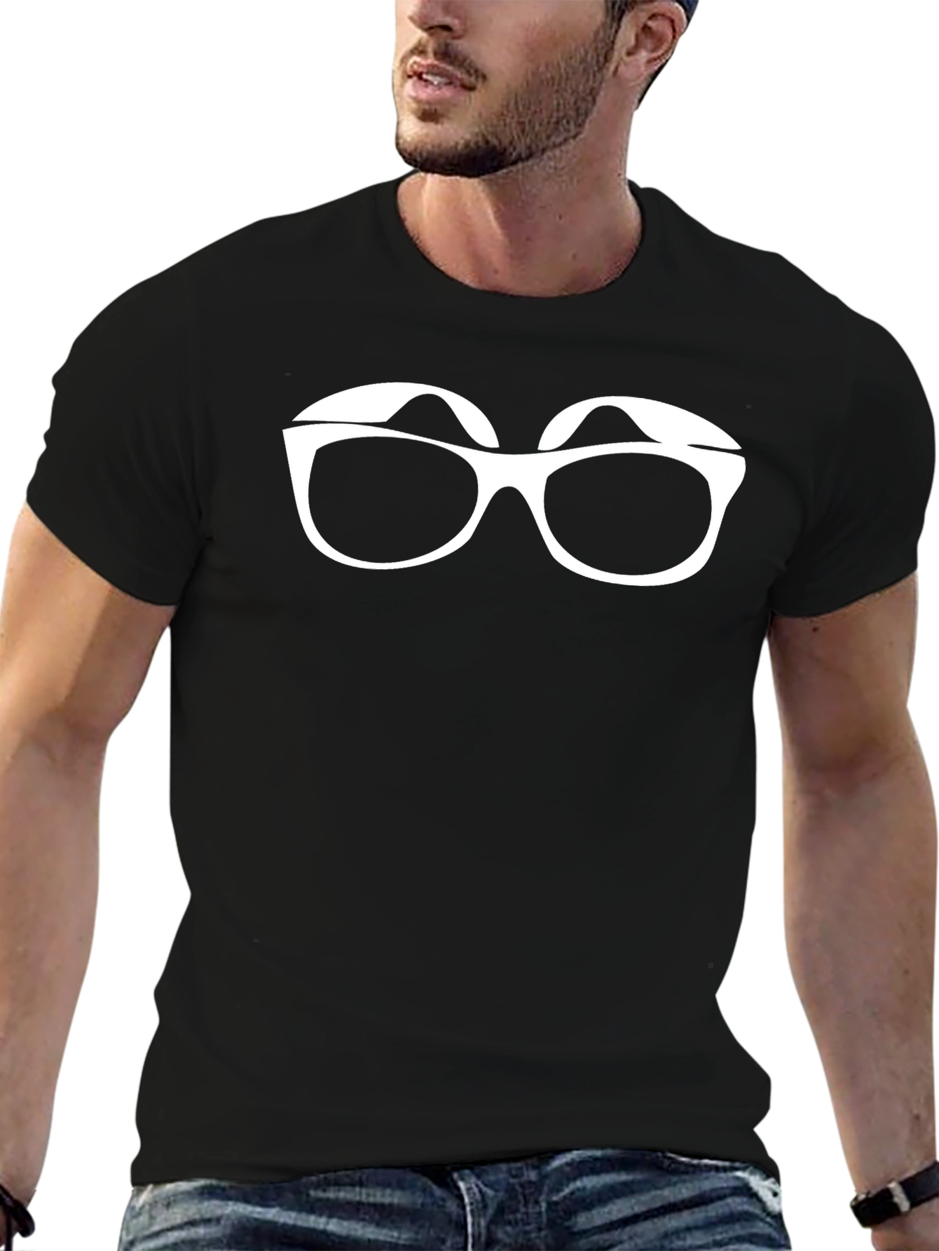 Cool Shades Graphic Black T-Shirt