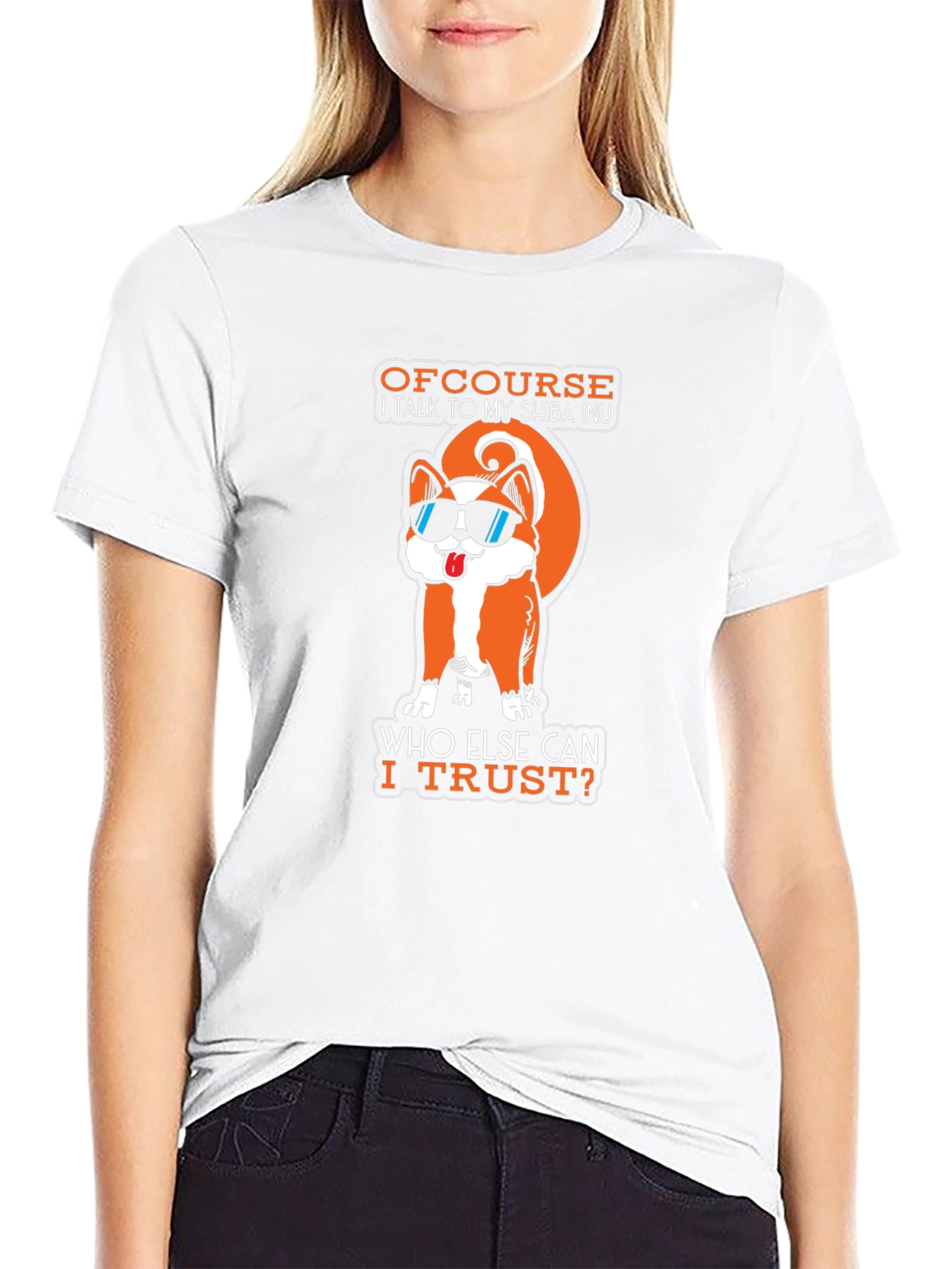 Shiba Inu Trust Graphic T-Shirt