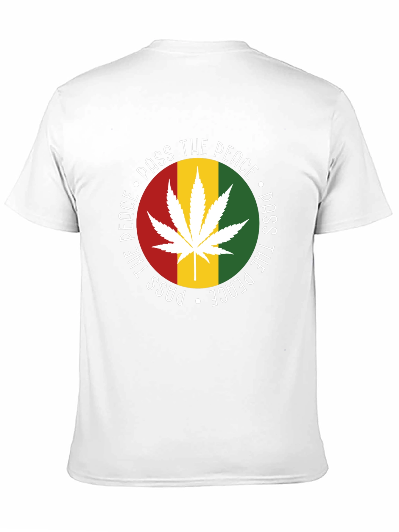 Pass the Peace Graphic T-Shirt - Rasta Style