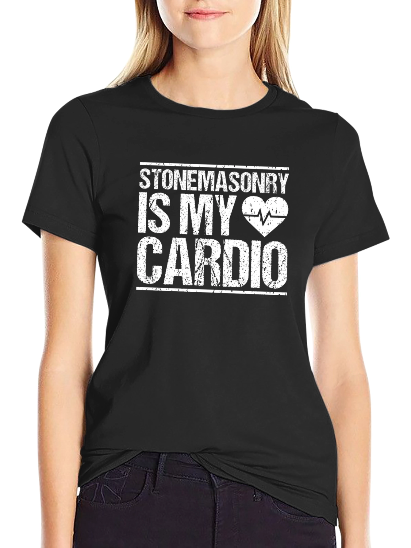 Stonemasonry Is My Cardio T-Shirt