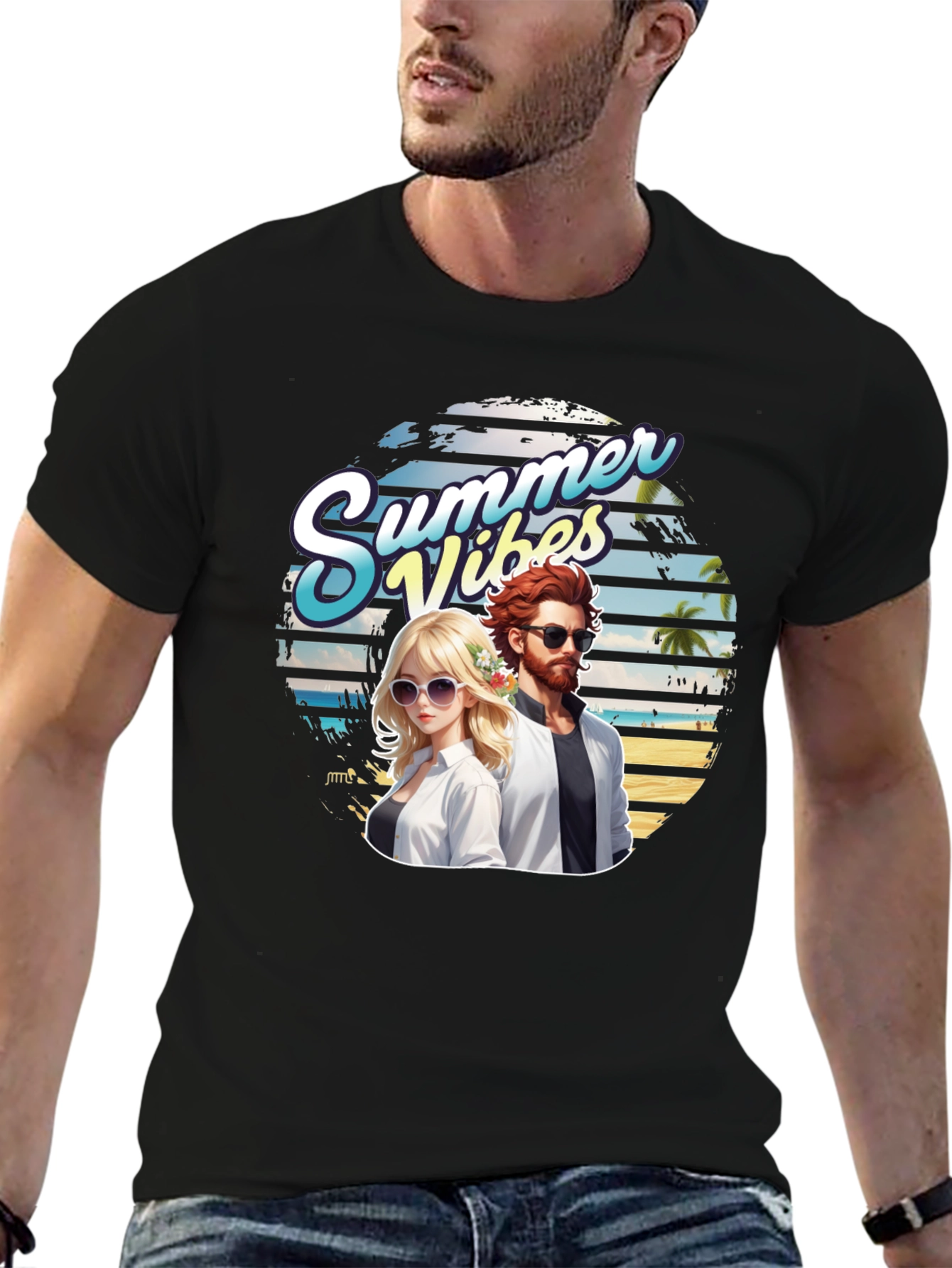 Summer Vibes Graphic T-Shirt