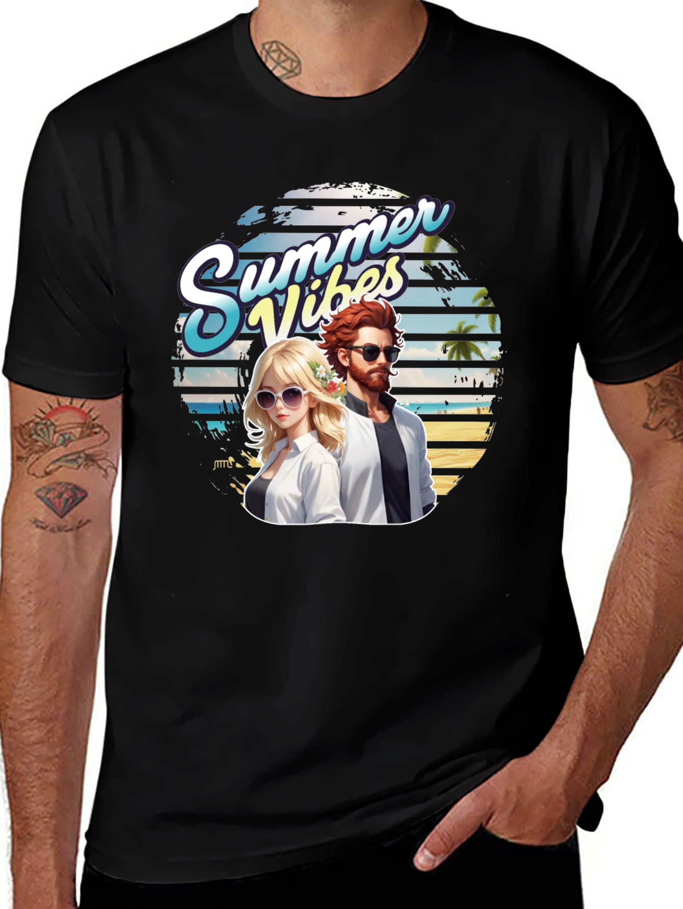 Summer Vibes Graphic T-Shirt