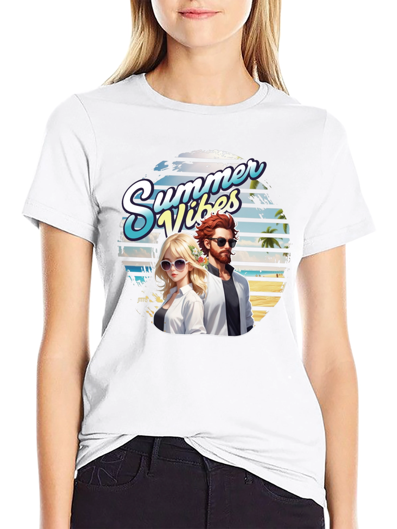 Summer Vibes Graphic T-Shirt