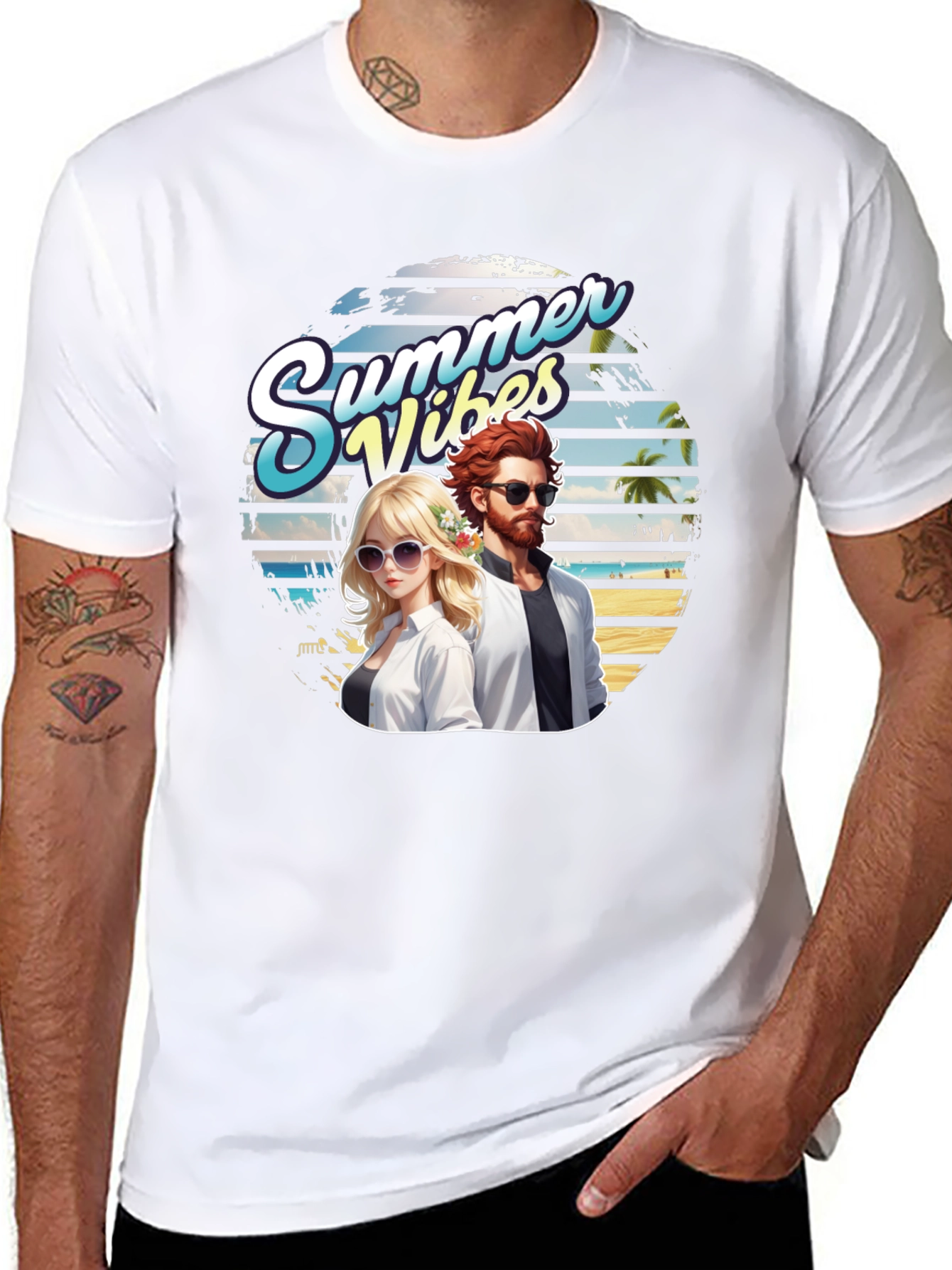 Summer Vibes Graphic T-Shirt