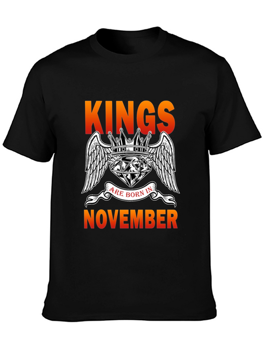 Kings Born in November T-Shirt