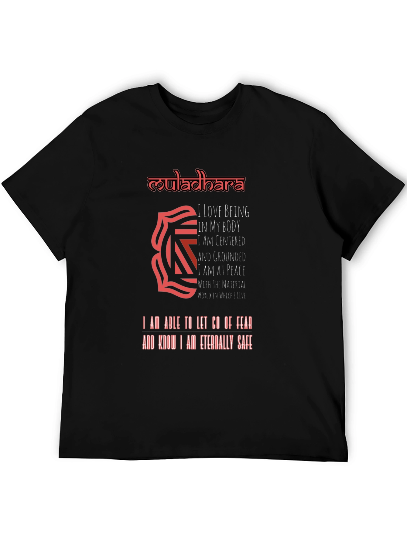 Muladhara Chakra T-Shirt - Grounded and Safe