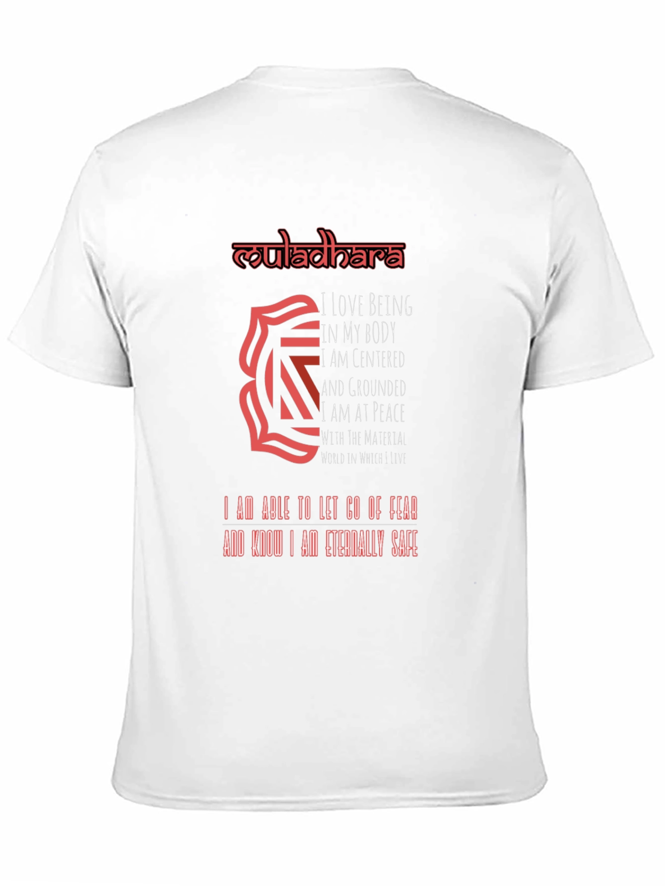 Muladhara Chakra T-Shirt - Grounded and Safe