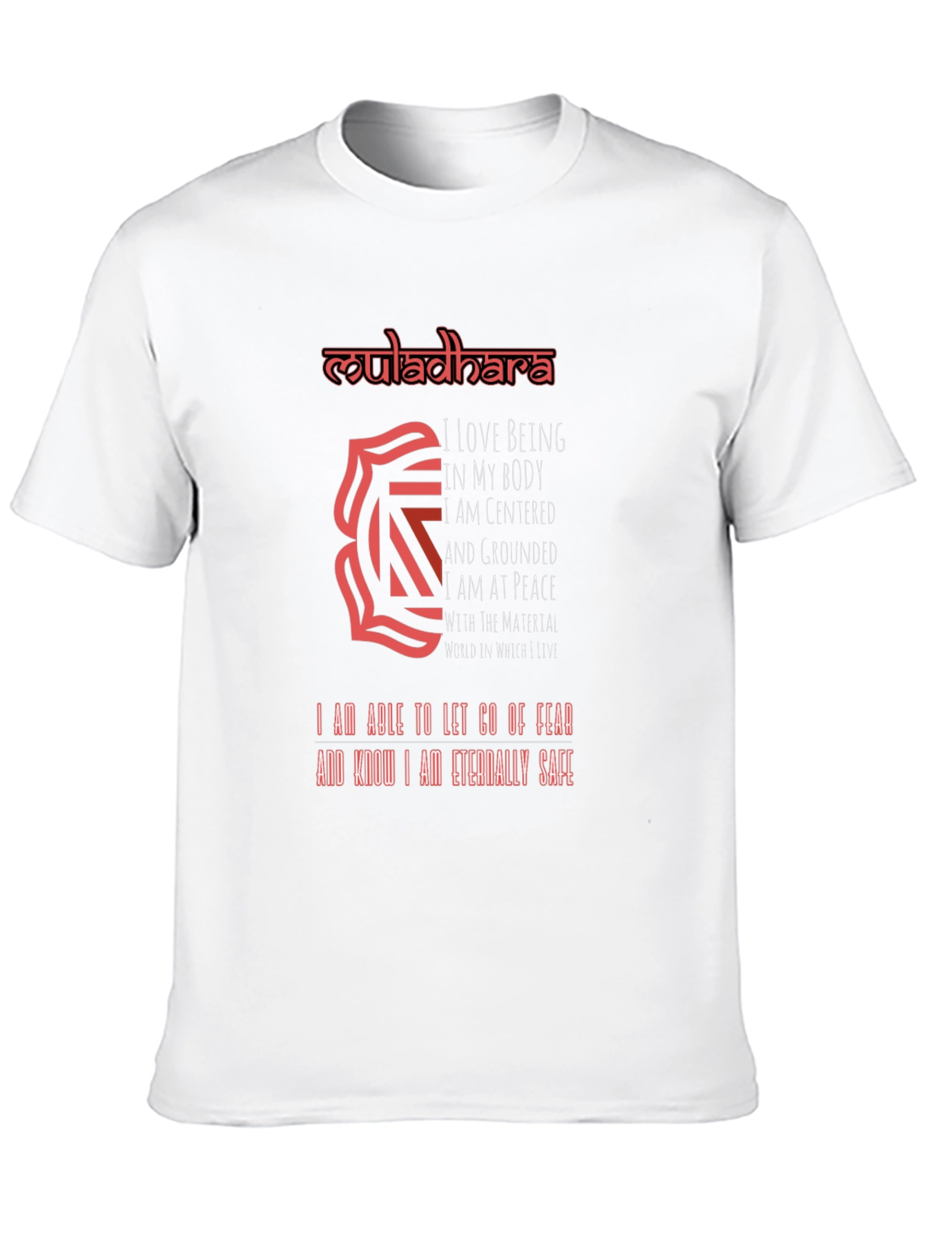 Muladhara Chakra T-Shirt - Grounded and Safe