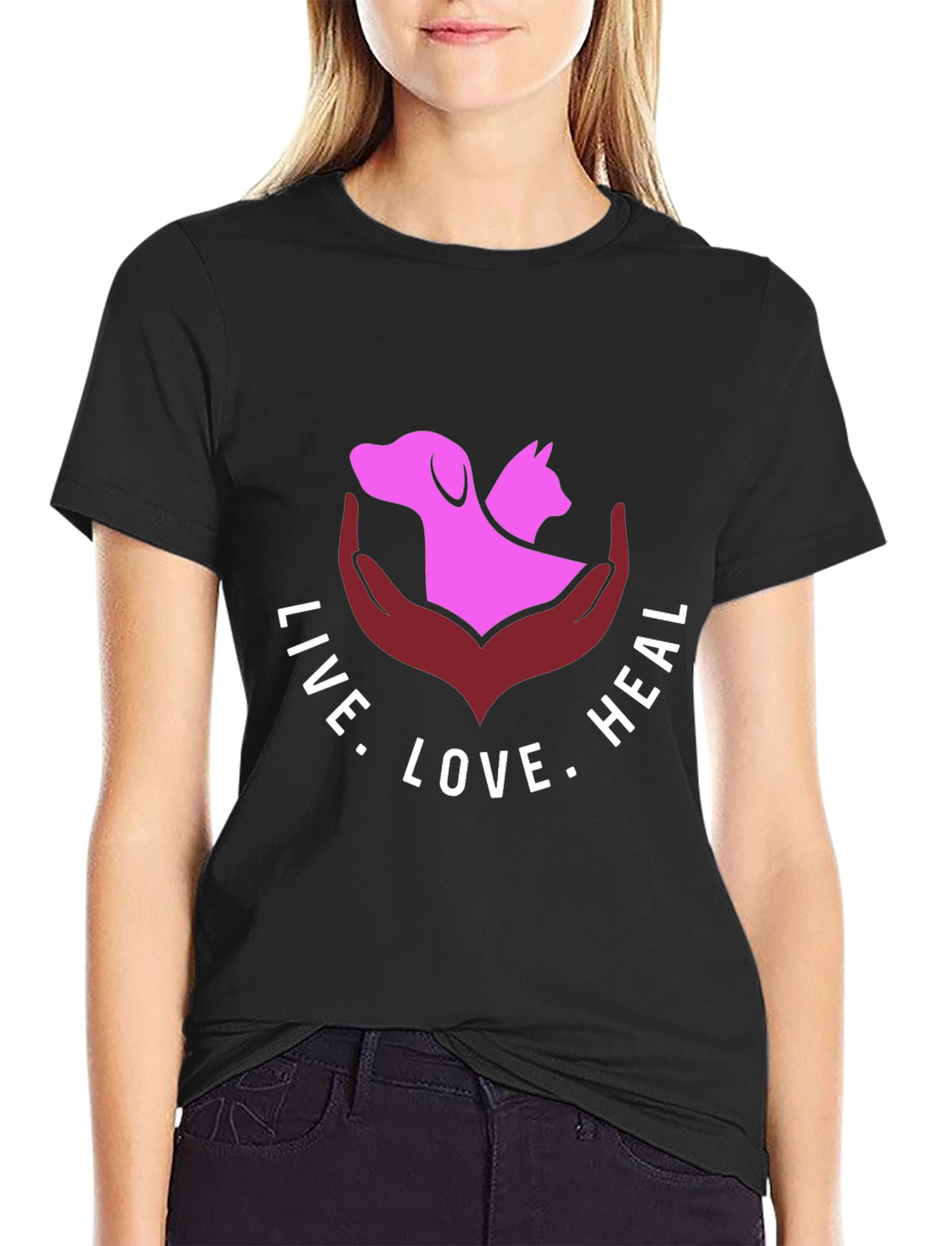 Live Love Heal Pet T-Shirt