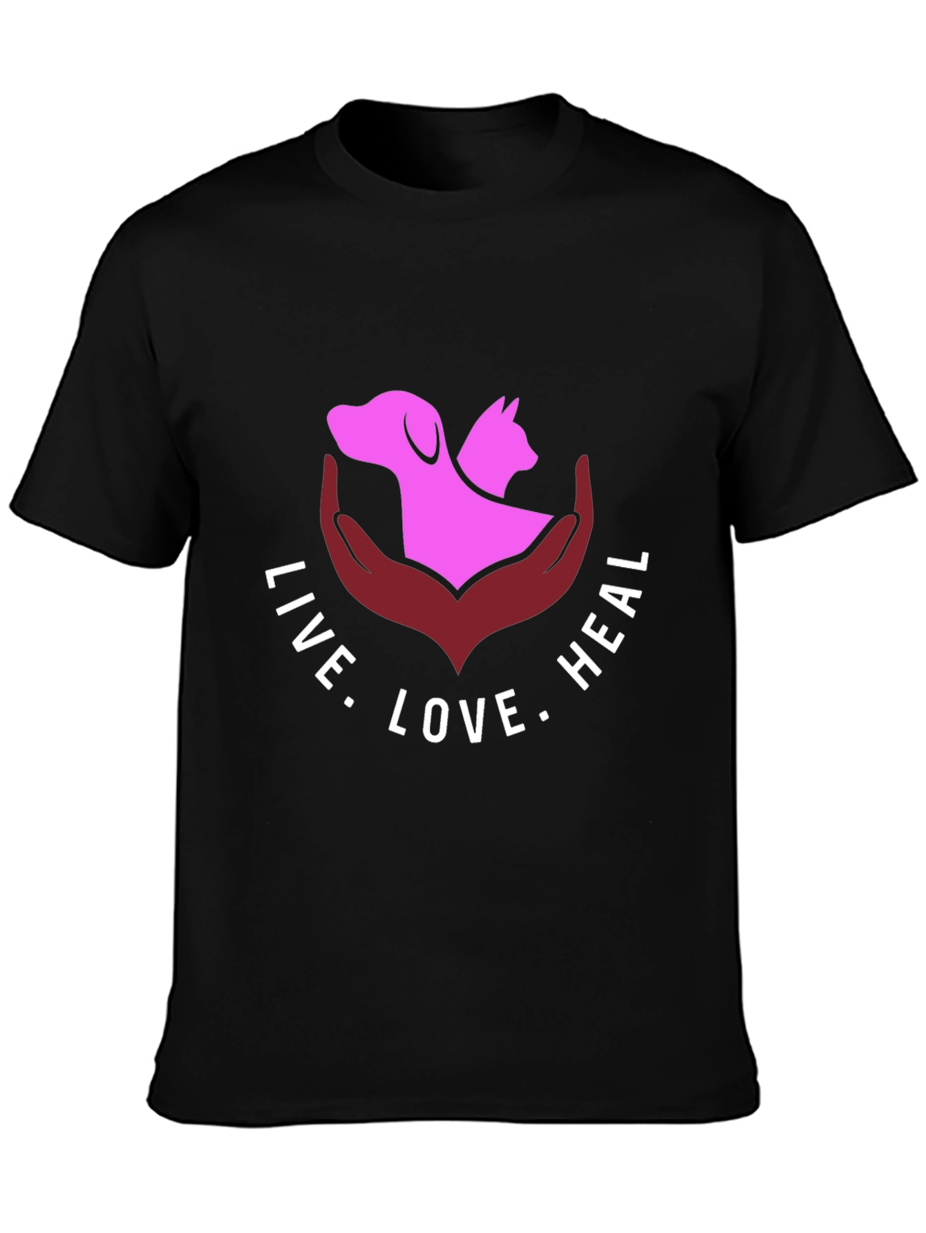 Live Love Heal Pet T-Shirt