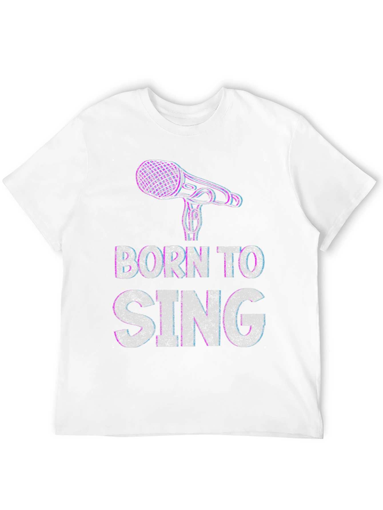 Born To Sing Microphone Graphic Tee