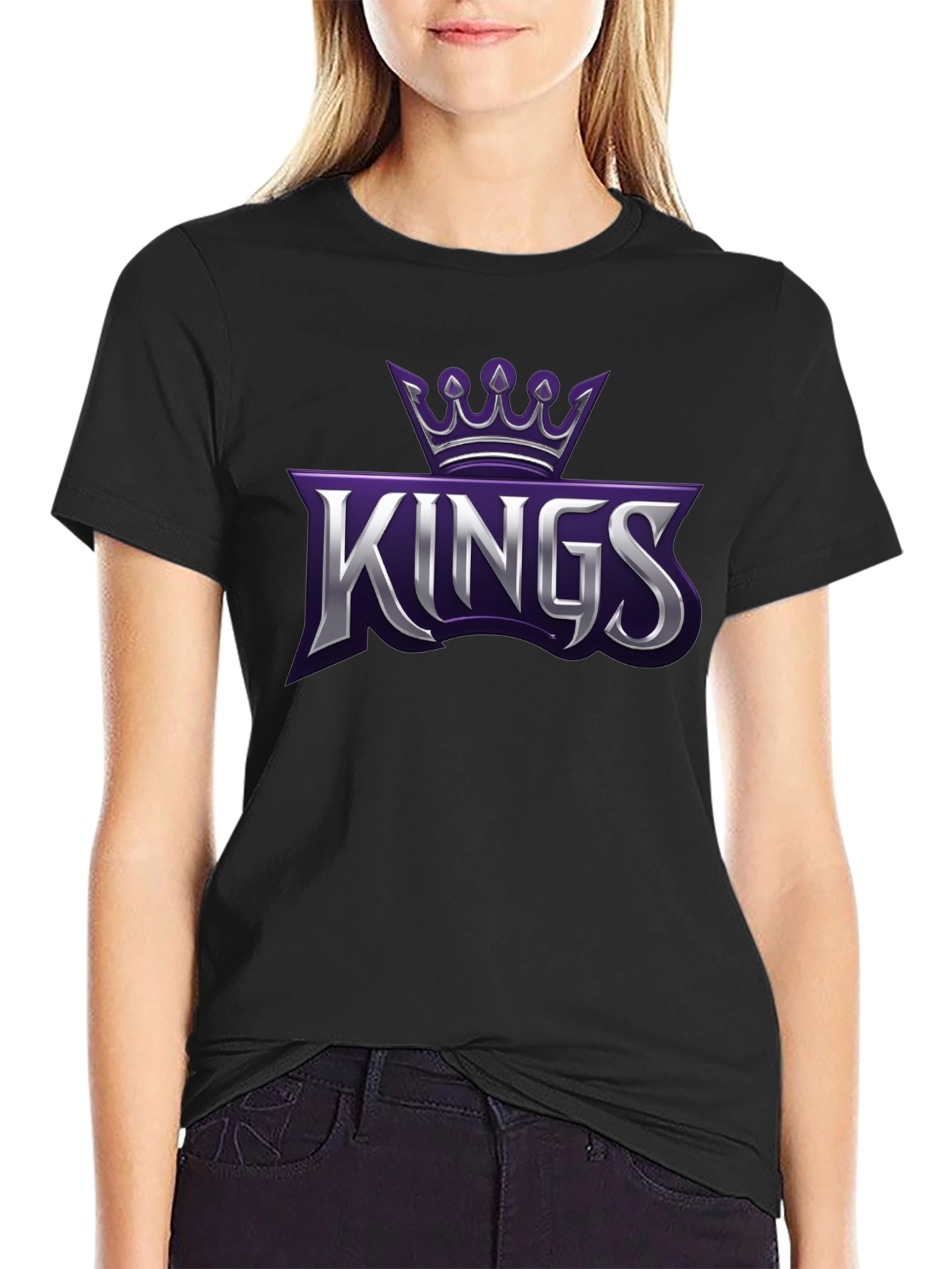 Kings Graphic Black T-Shirt
