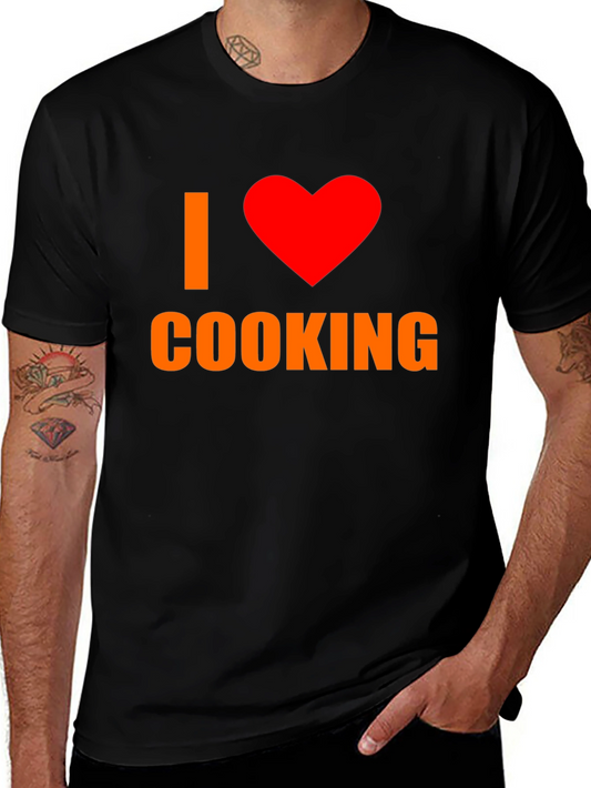 I Love Cooking T-Shirt - Funny Chef Tee