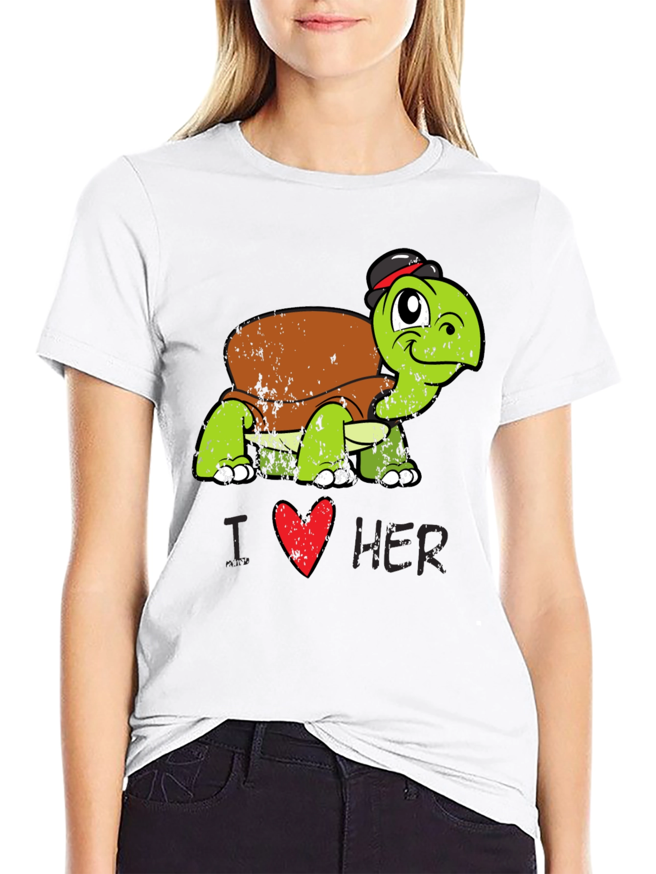 I Heart Her Turtle T-Shirt