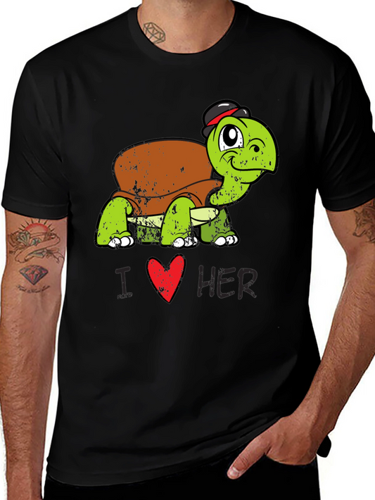 I Heart Her Turtle T-Shirt